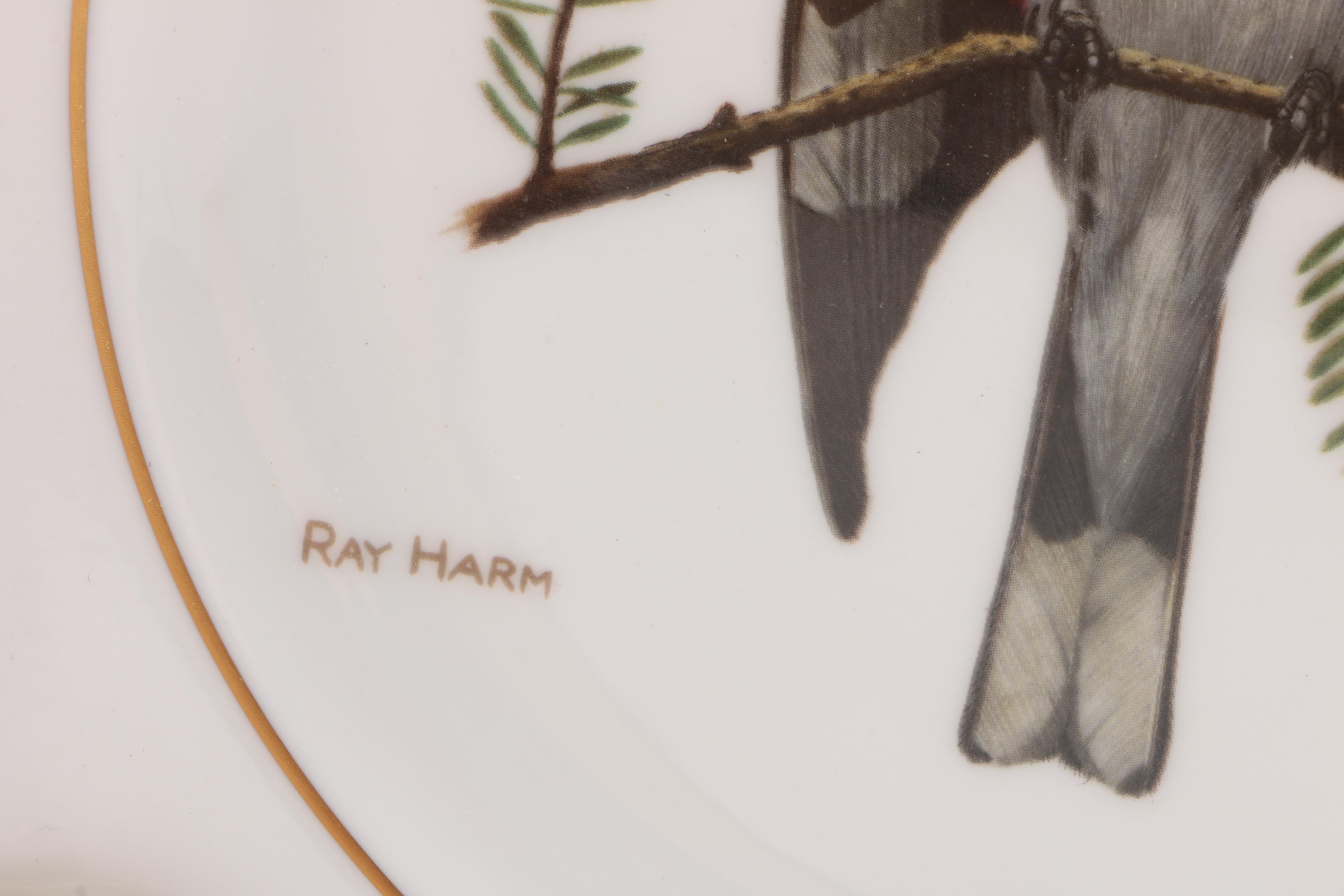 Limited Edition Spode "American Songbird" Series by Ray Harm Collector Plates