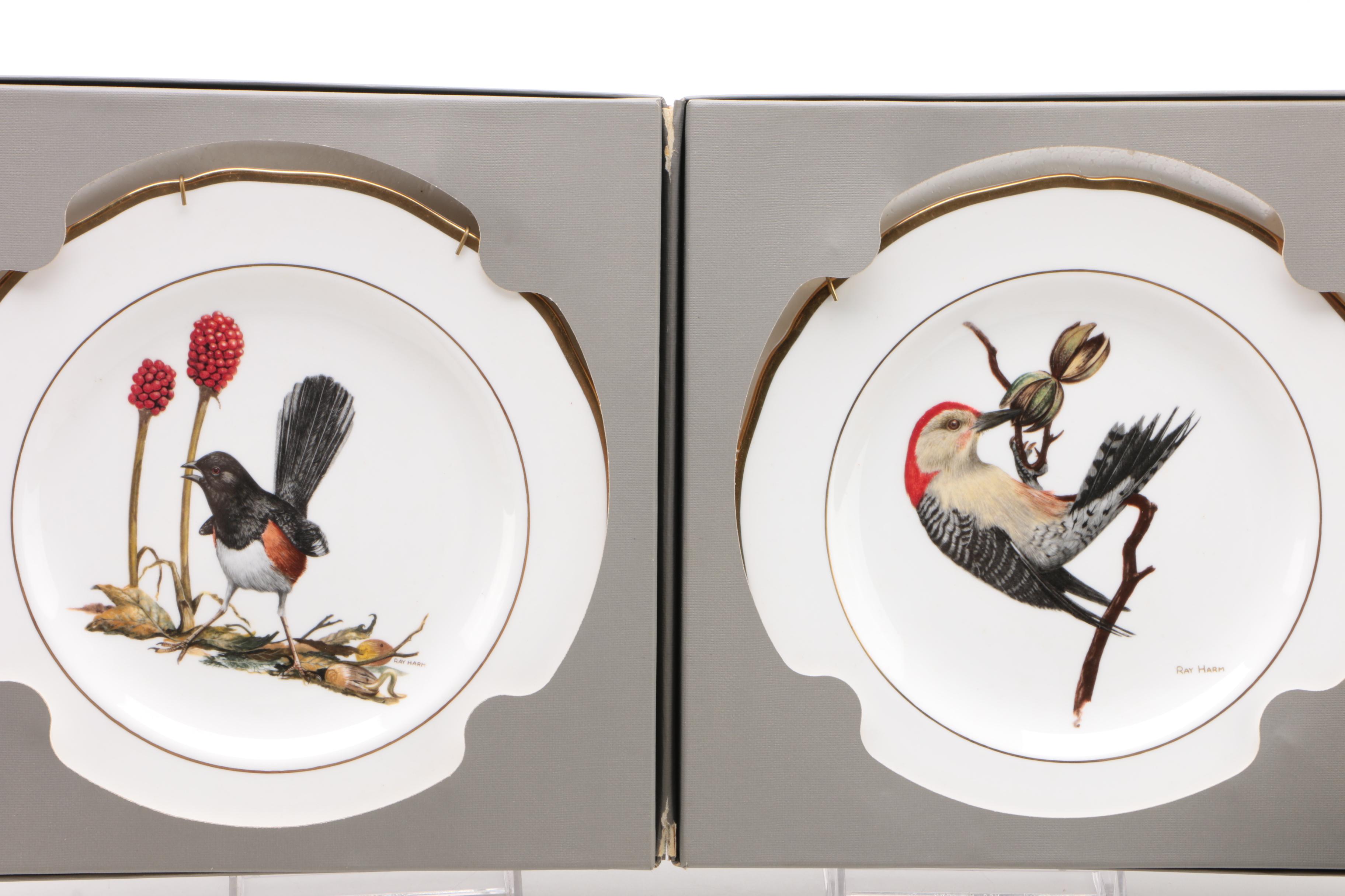 Limited Edition Spode "American Songbird" Series by Ray Harm Collector Plates