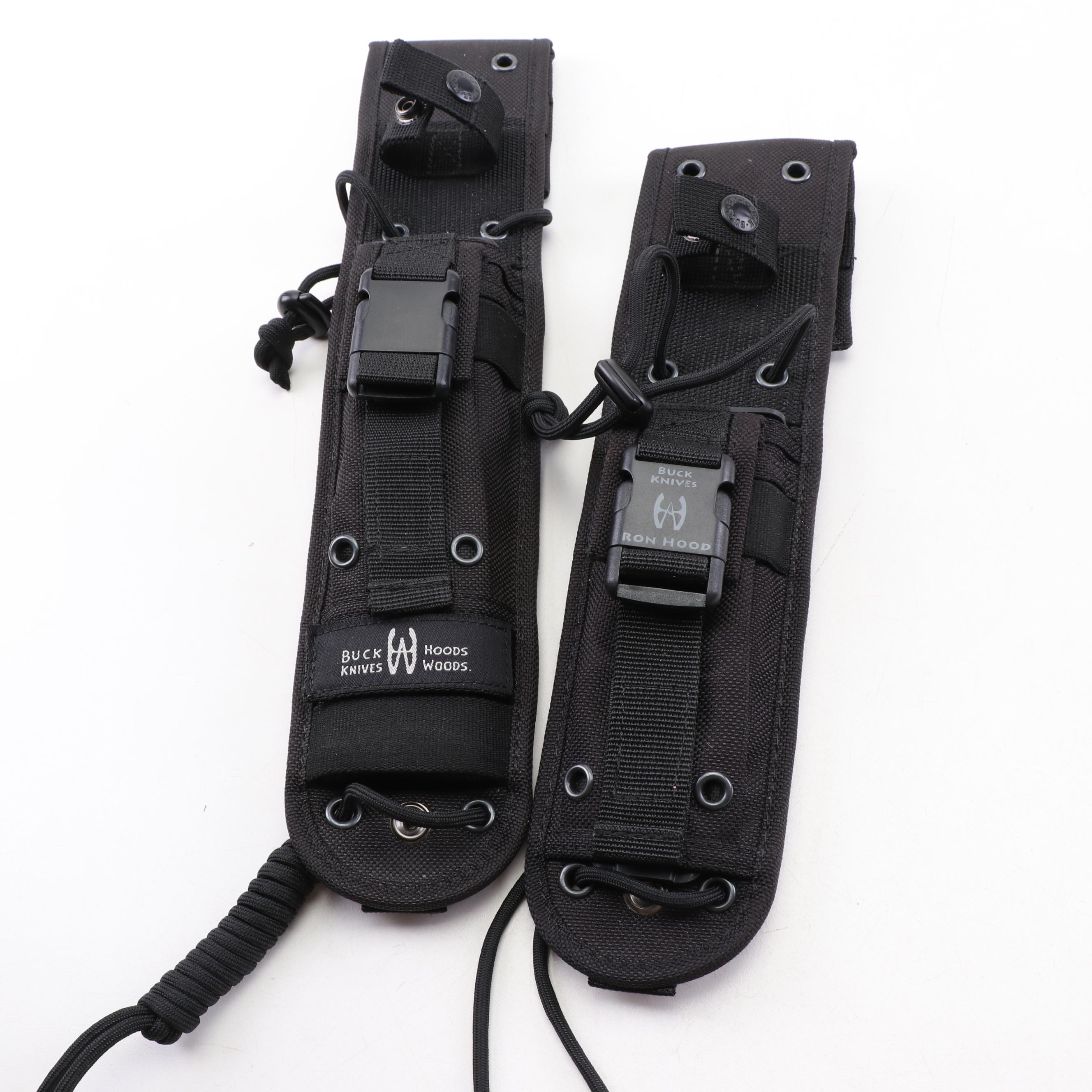 Ron Hood for Buck Knives "Punk" and "Thug" Survival Knives