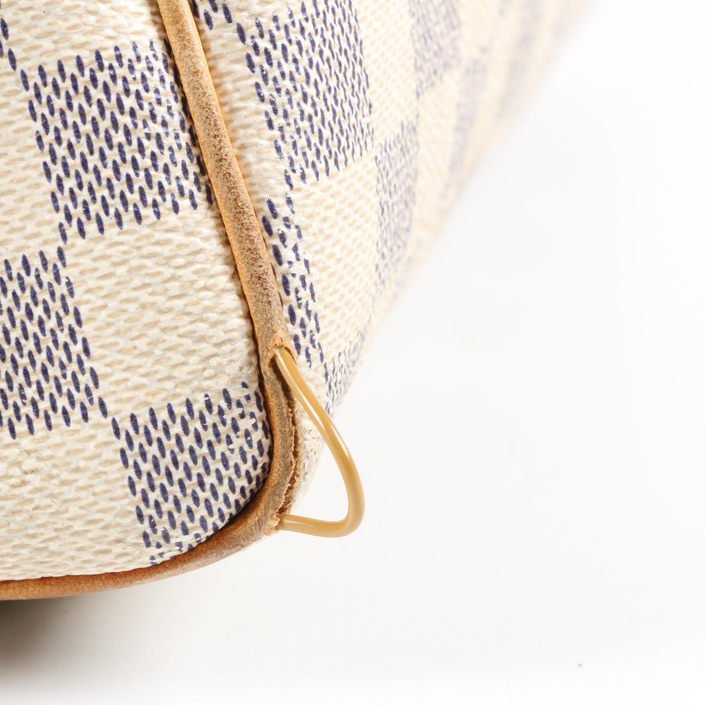 Louis Vuitton Paris Speedy 25 in Damier Azur Canvas