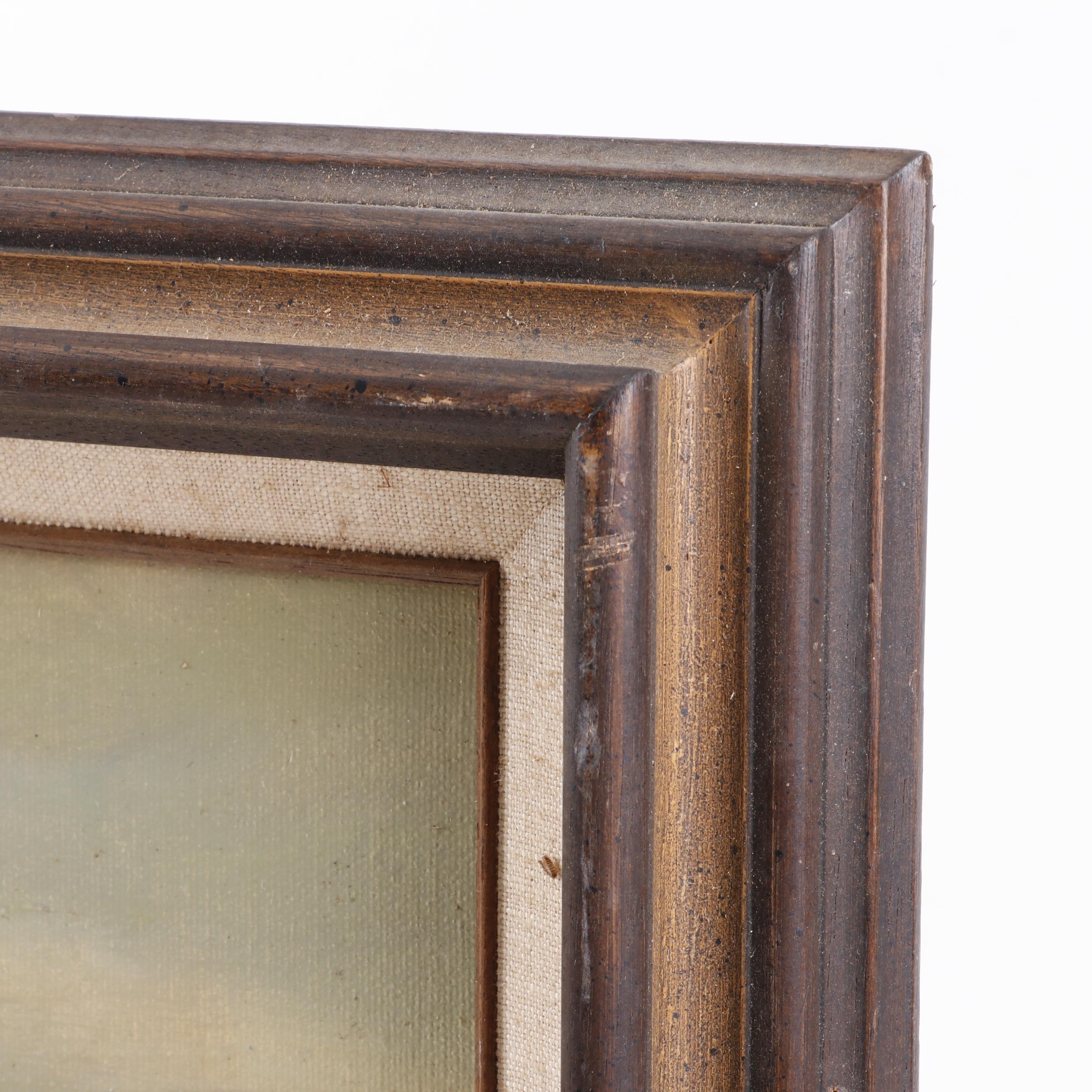 Claude Terray Seascape Oil Painting