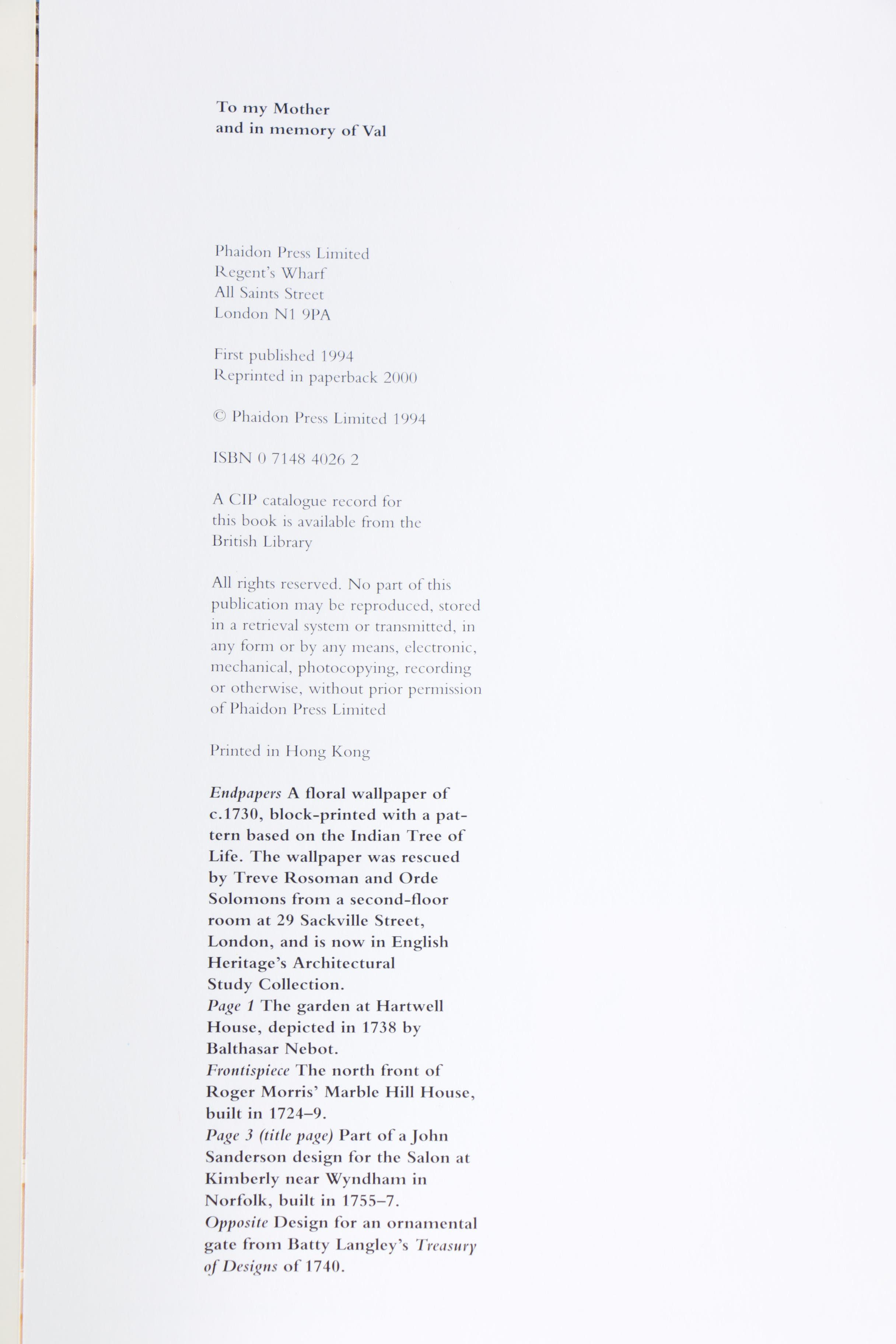 Architecture Books Including "Palladian Style" and "Bernard Maybeck"