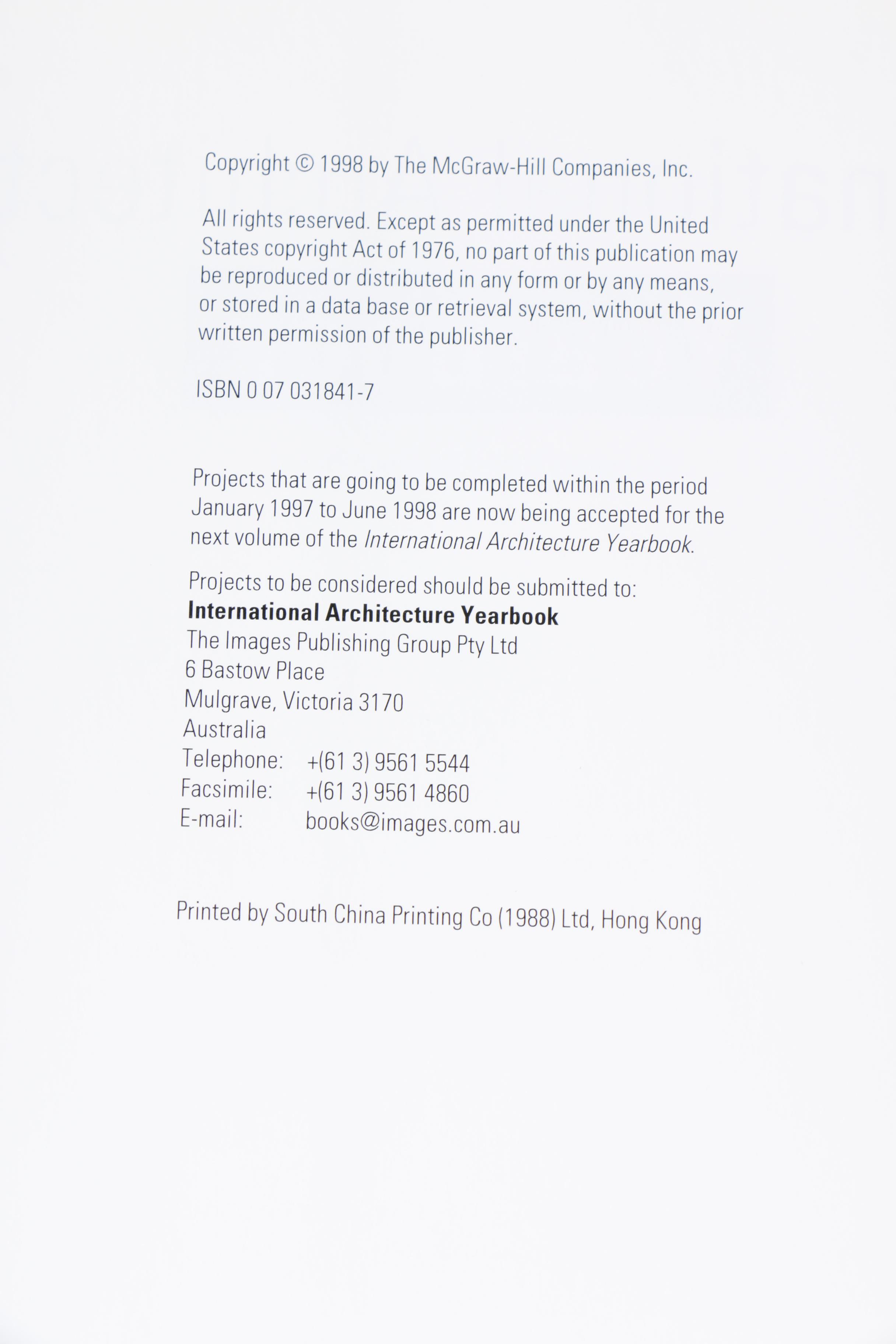 Architecture Books Including "Palladian Style" and "Bernard Maybeck"