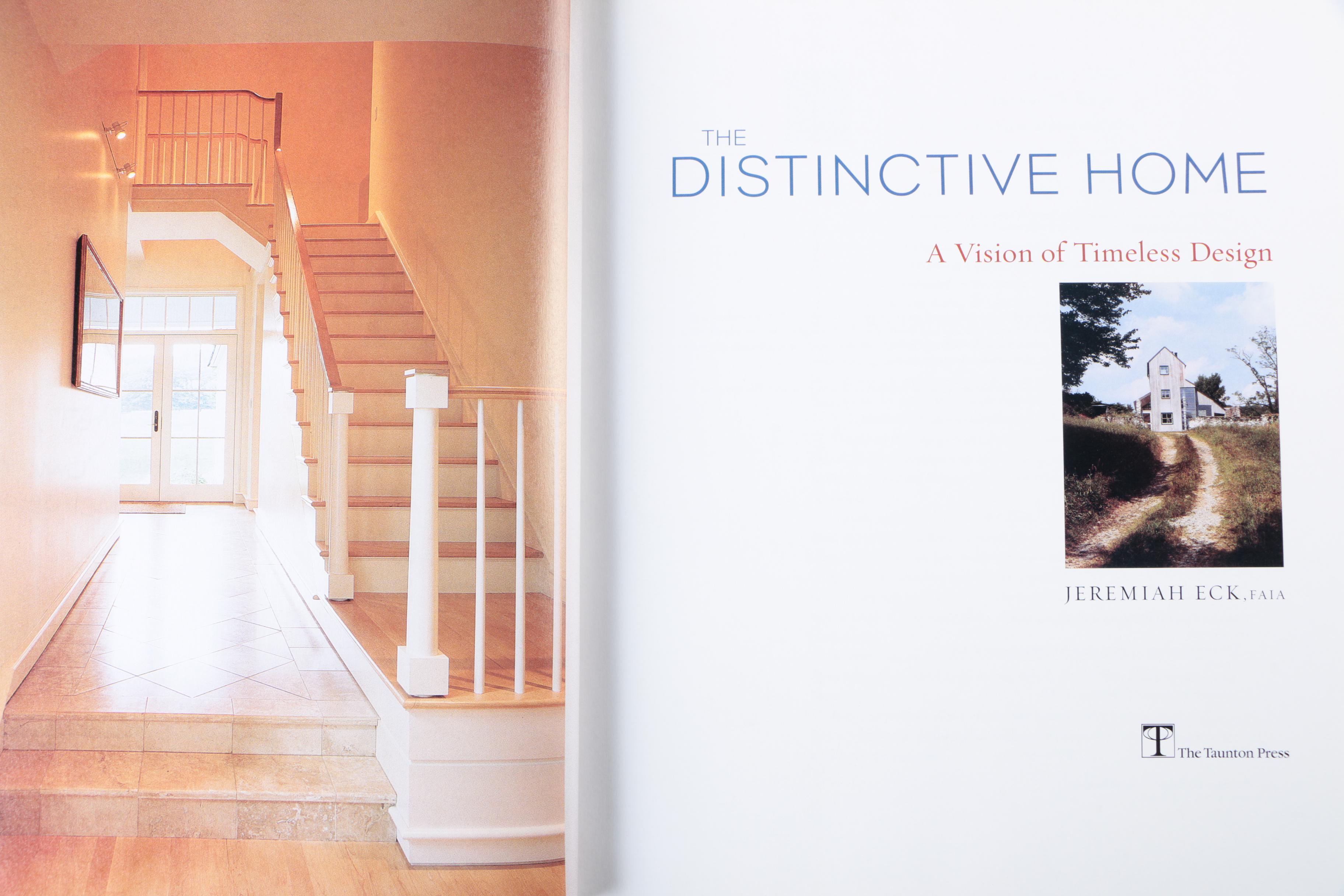 Architecture Books Including "Palladian Style" and "Bernard Maybeck"