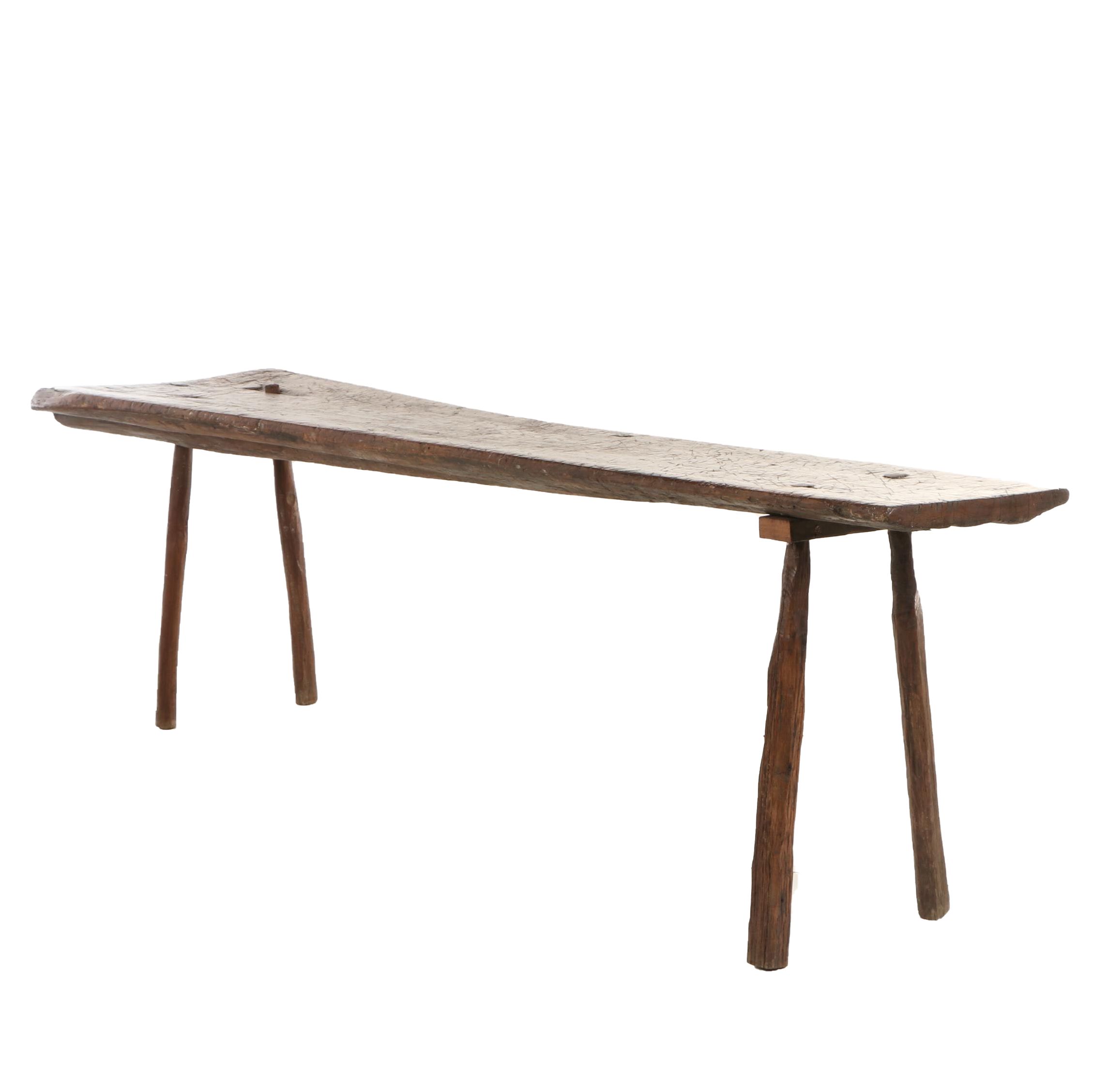 American Primitive Kentucky Tavern Table, Early 19th Century