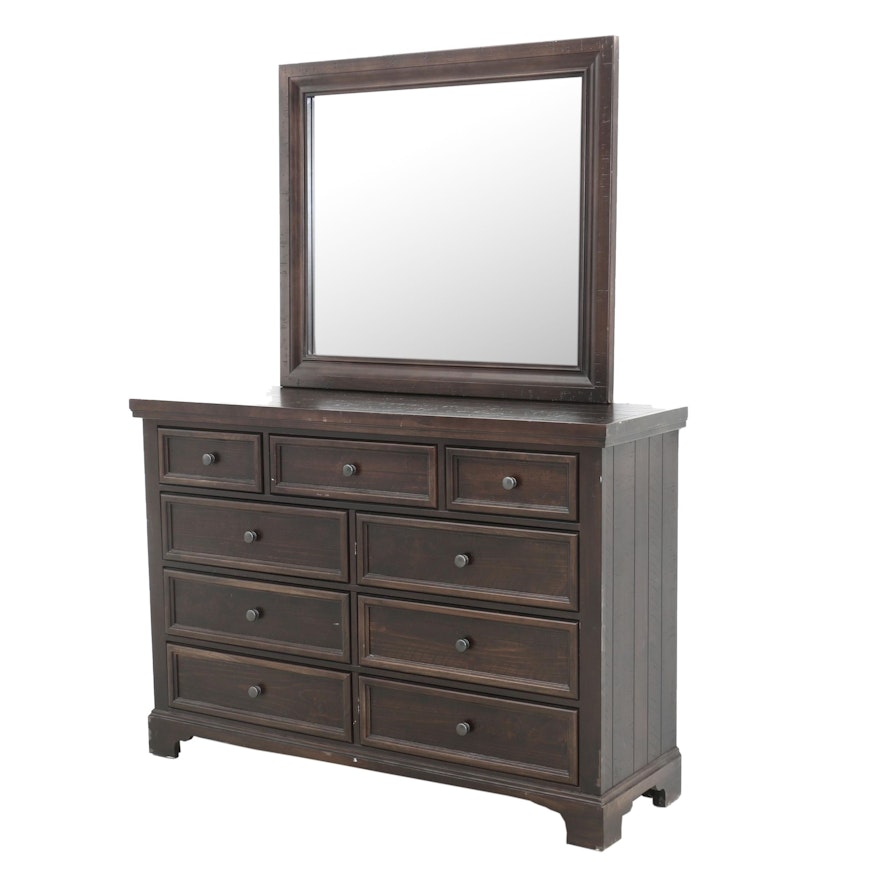 Vaughn-Bassett Chest of Drawers with Mirror