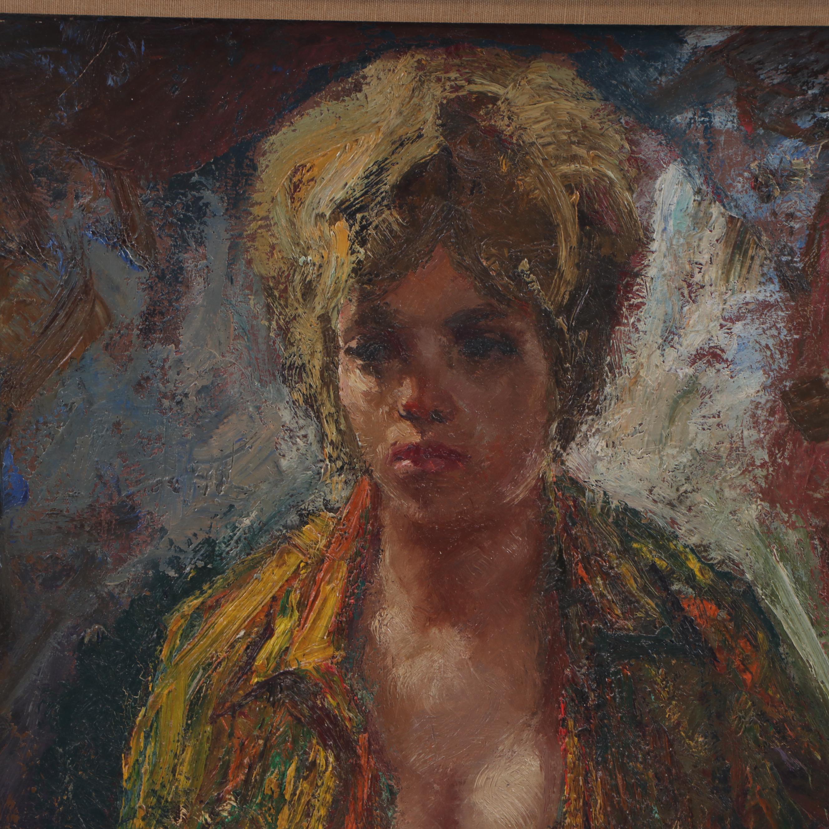 Amadeo Freixas Vivo Portrait Oil Painting