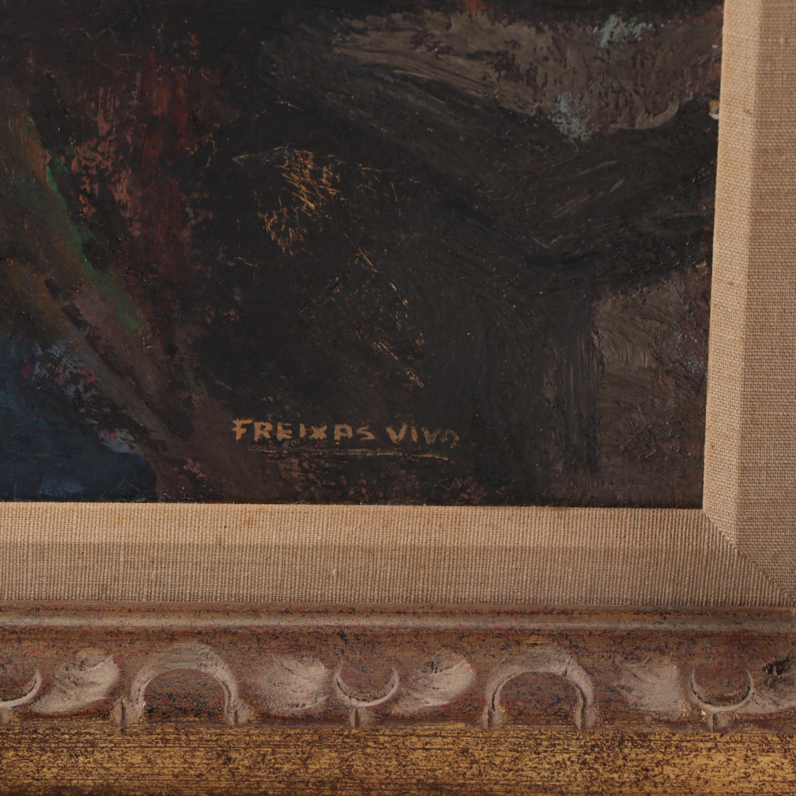 Amadeo Freixas Vivo Portrait Oil Painting