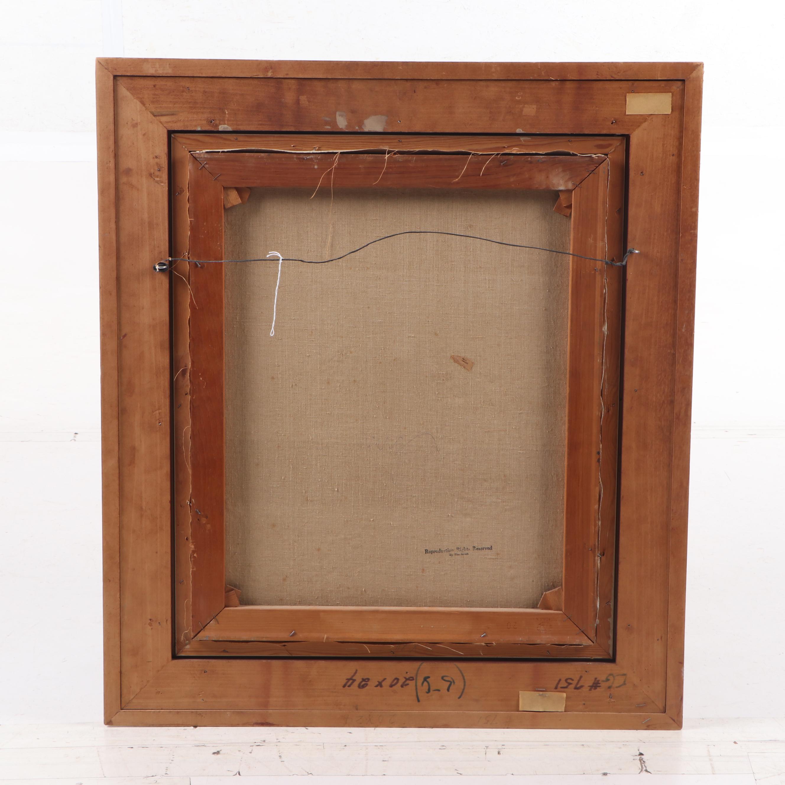 Amadeo Freixas Vivo Portrait Oil Painting