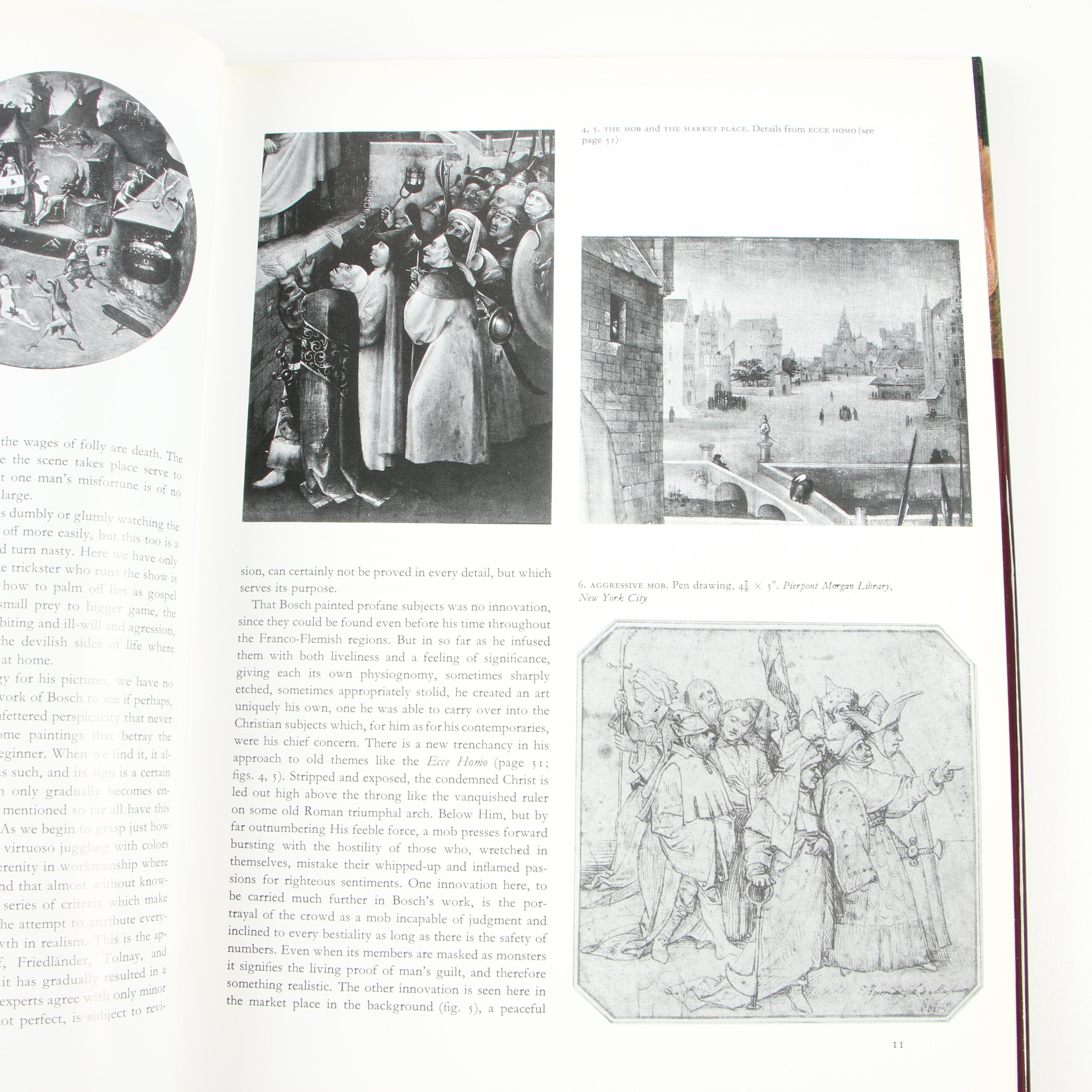 Hieronymus Bosch Art Books Including "The Complete Drawings and Paintings"