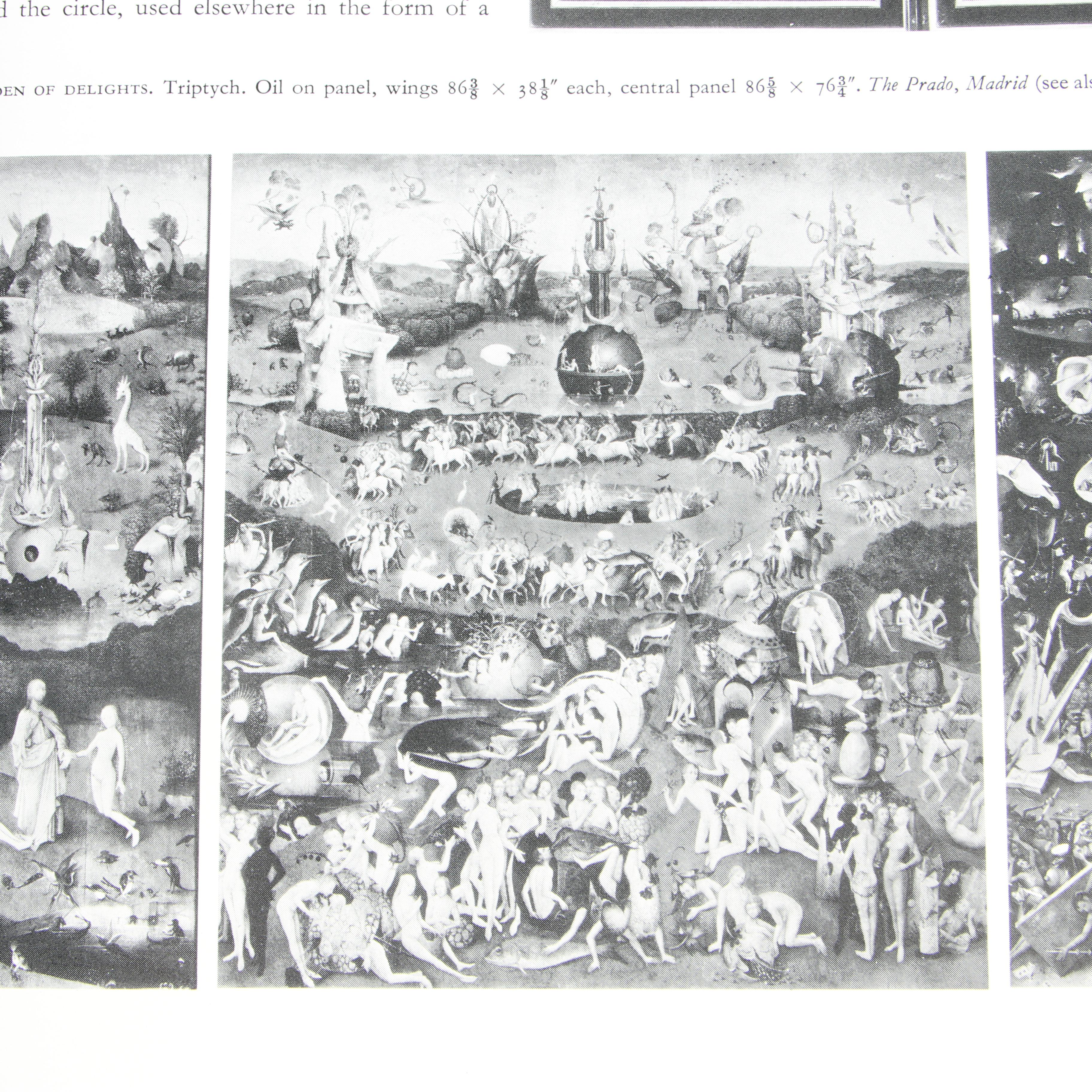 Hieronymus Bosch Art Books Including "The Complete Drawings and Paintings"