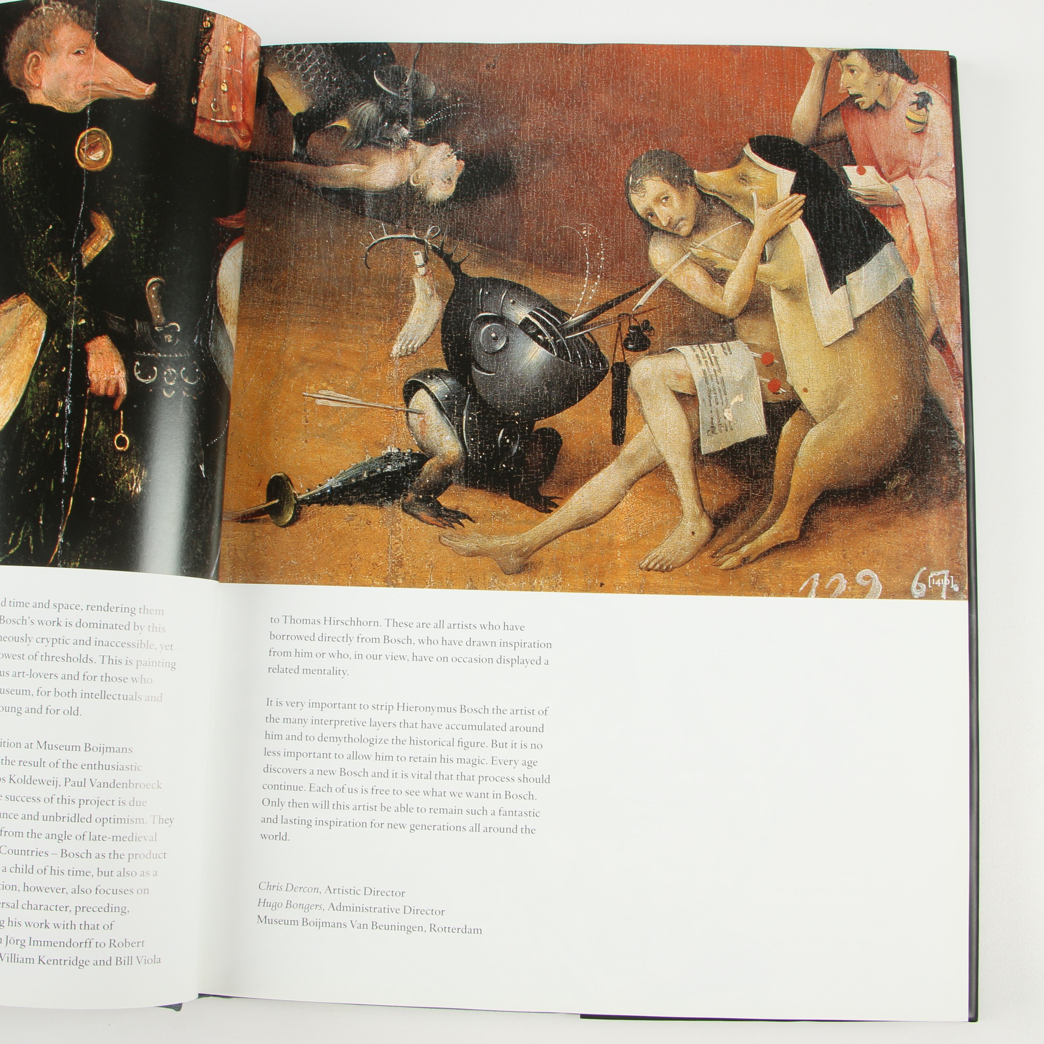 Hieronymus Bosch Art Books Including "The Complete Drawings and Paintings"
