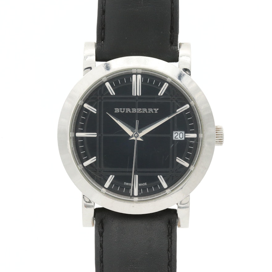 Burberry Heritage Stainless Steel Quartz Wristwatch