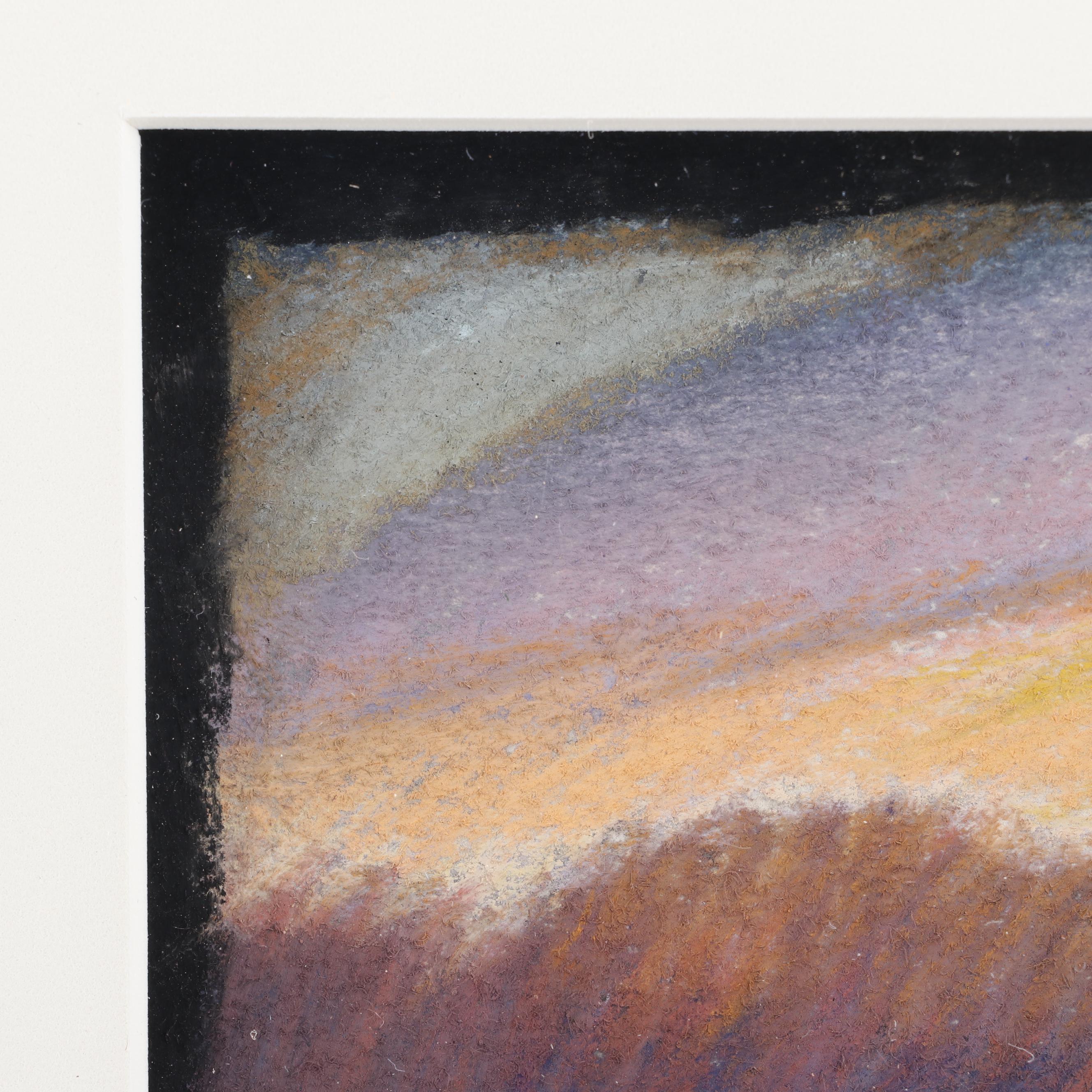 Marilyn Ruseckas Pastel Drawing "Winter Color," 2002