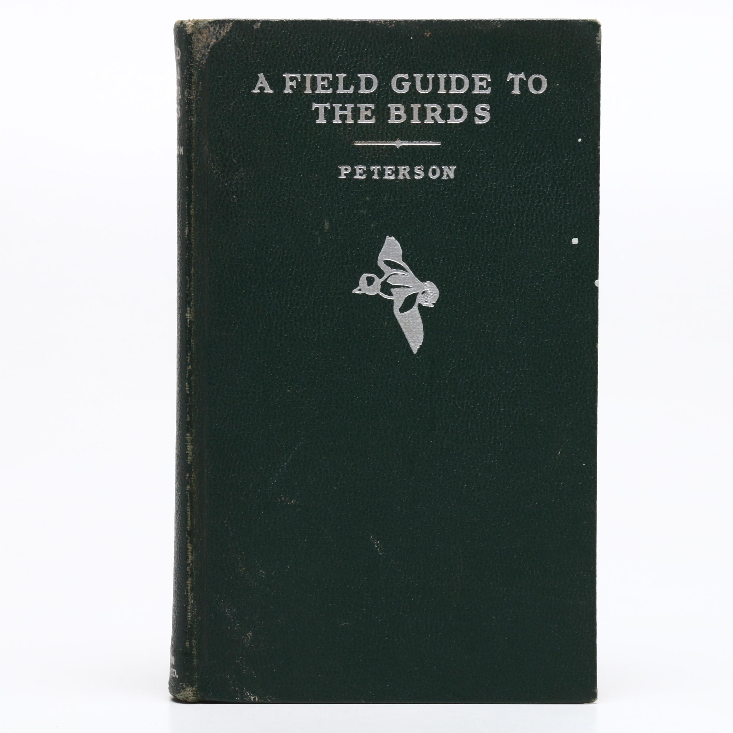 1934 Signed First Edition "A Field Guide to the Birds" by Roger Tory Peterson