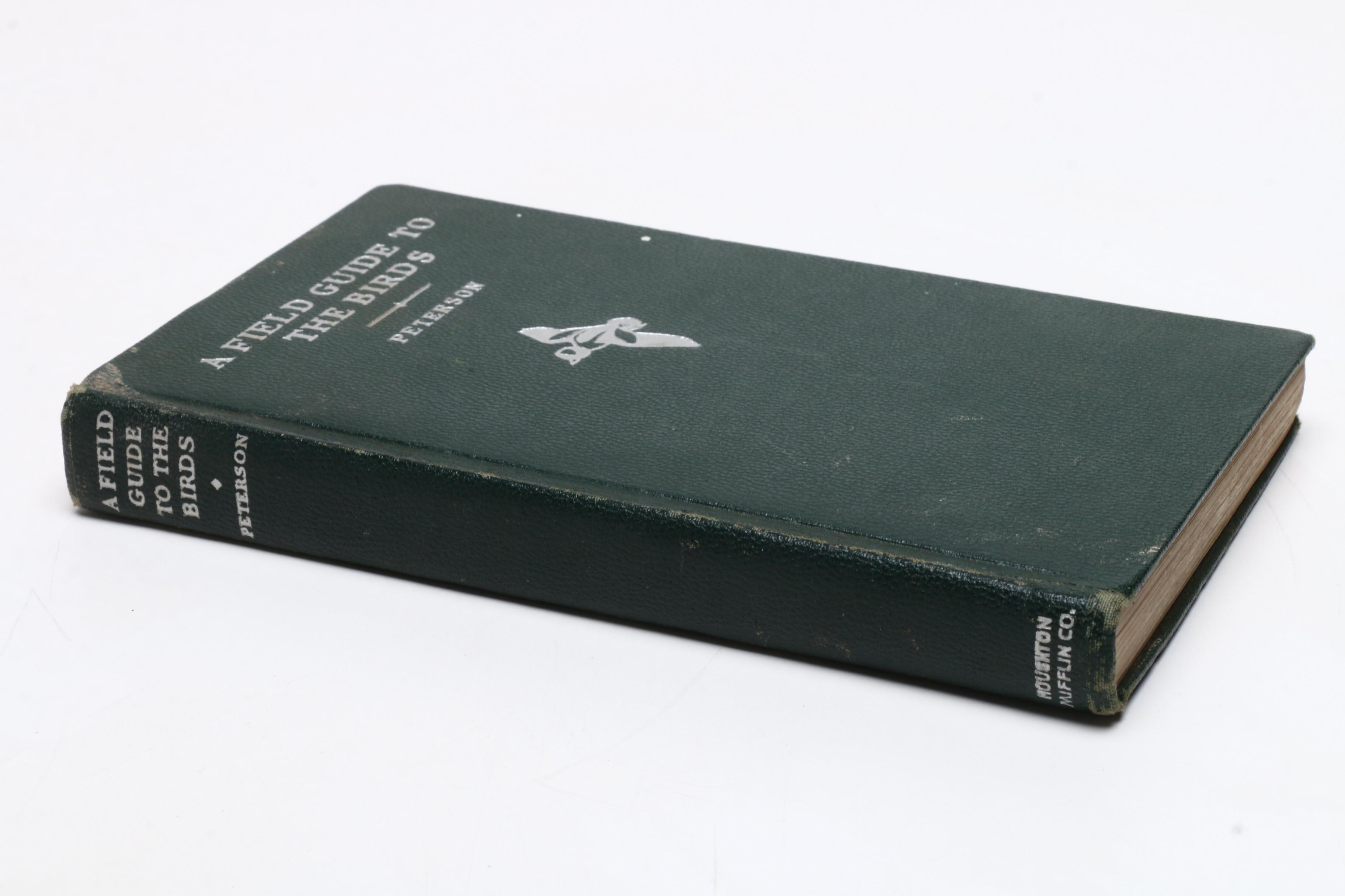 1934 Signed First Edition "A Field Guide to the Birds" by Roger Tory Peterson