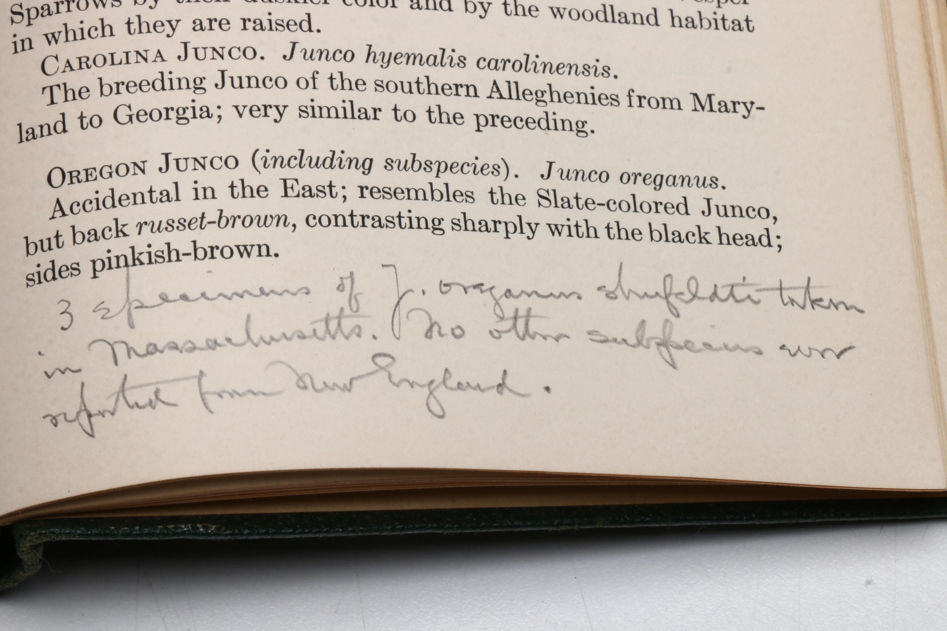 1934 Signed First Edition "A Field Guide to the Birds" by Roger Tory Peterson