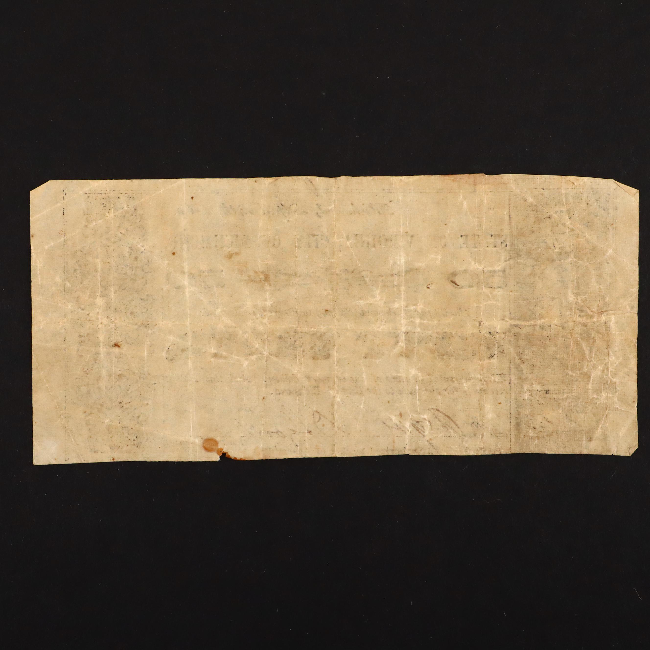 Six Circa 1860 Virginia Fifty Cent Currency Notes