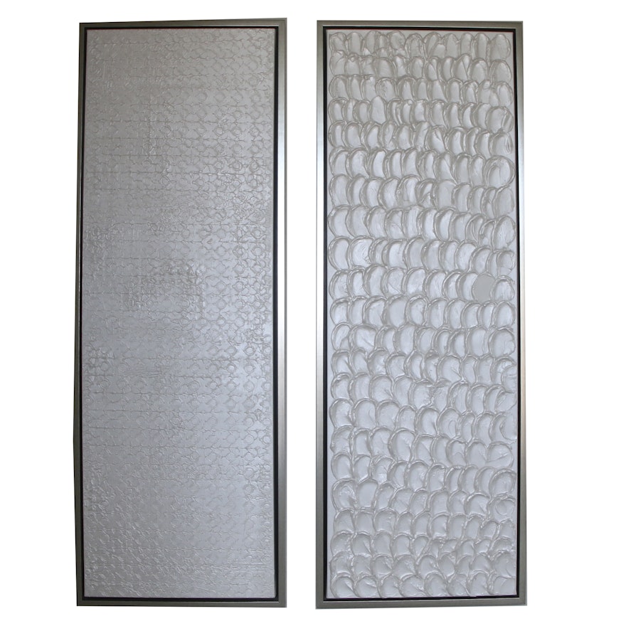 Decorative Framed Textured Wall Hangings