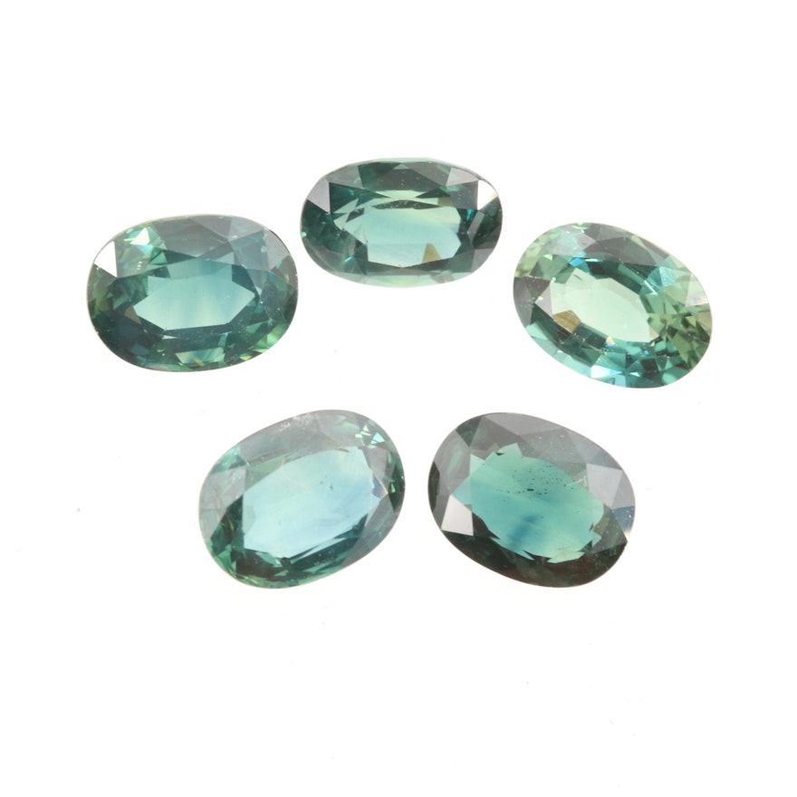 Loose 7.93 CTW Sapphire Gemstones