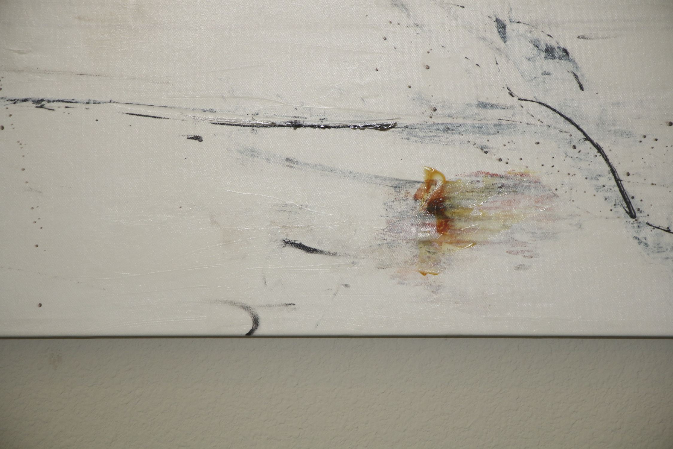 Abstract Embellished Giclee Print on Canvas