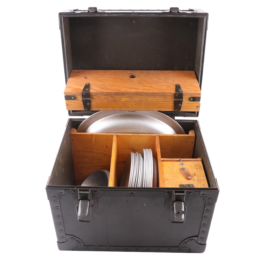 World War II Officers Mess Kit Chest