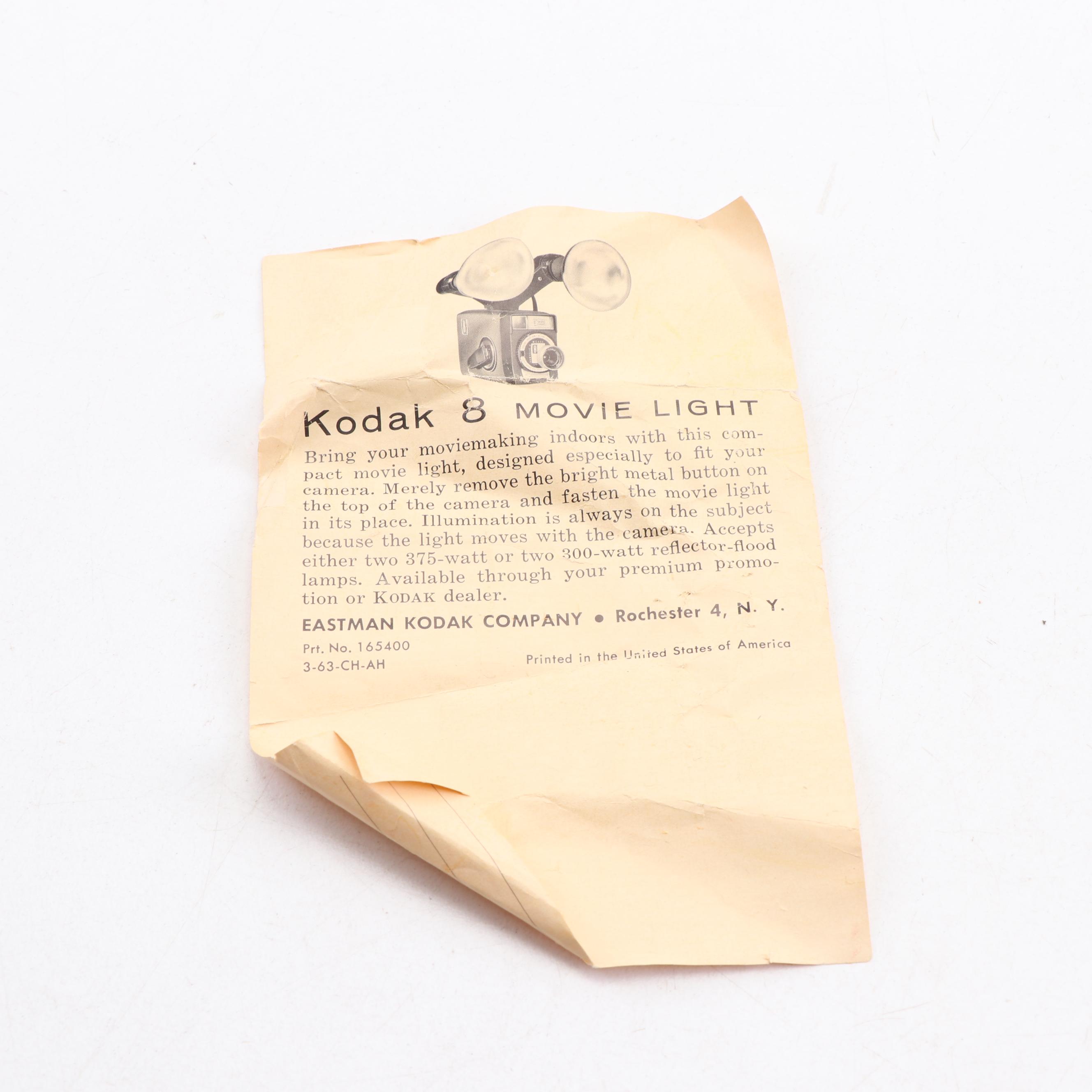 8 mm Movie Cameras including Kodak Brownie Starflex, Hawkeye 8, and Revere 8