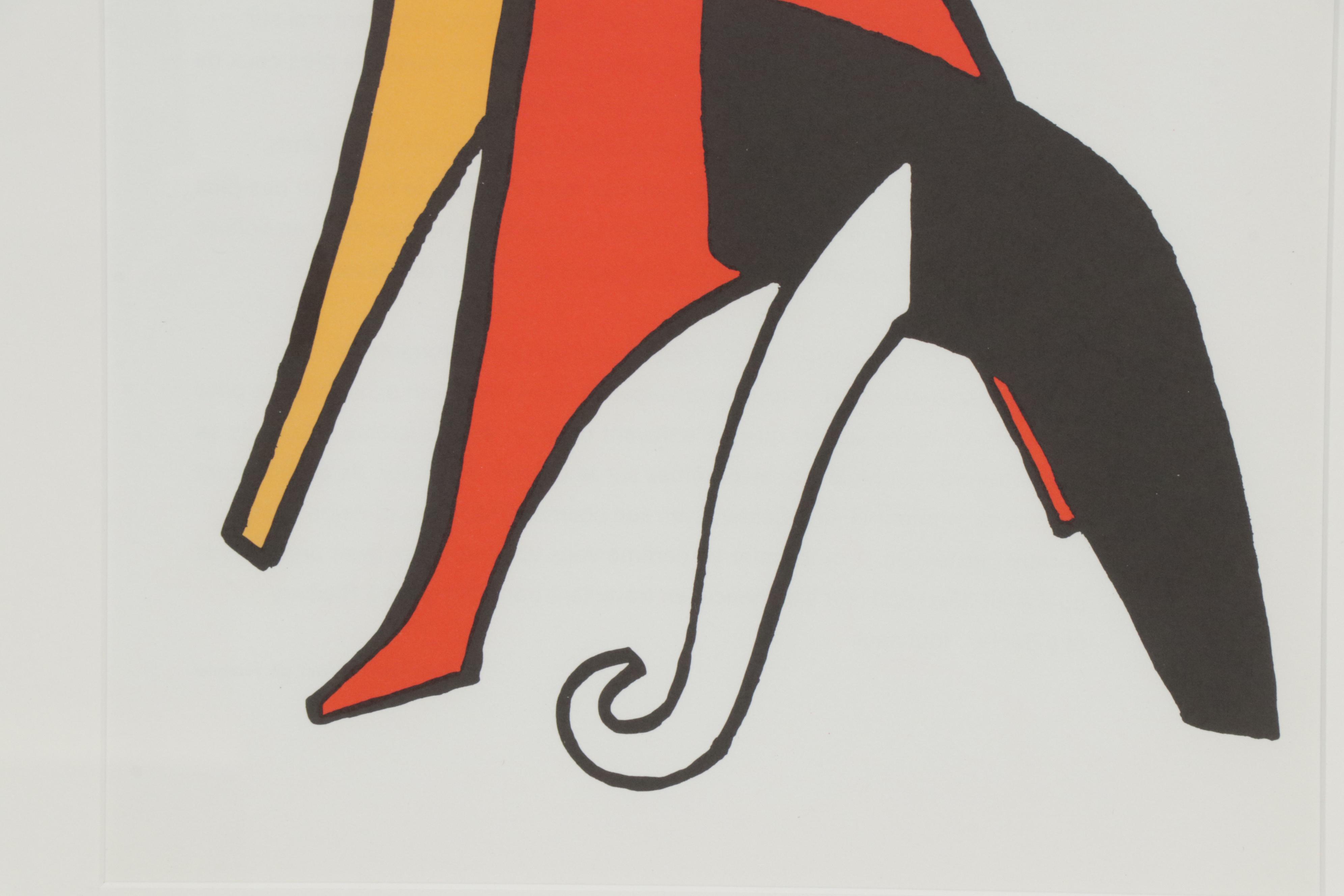 Alexander Calder Color Lithograph for "Derrière le Miroir"