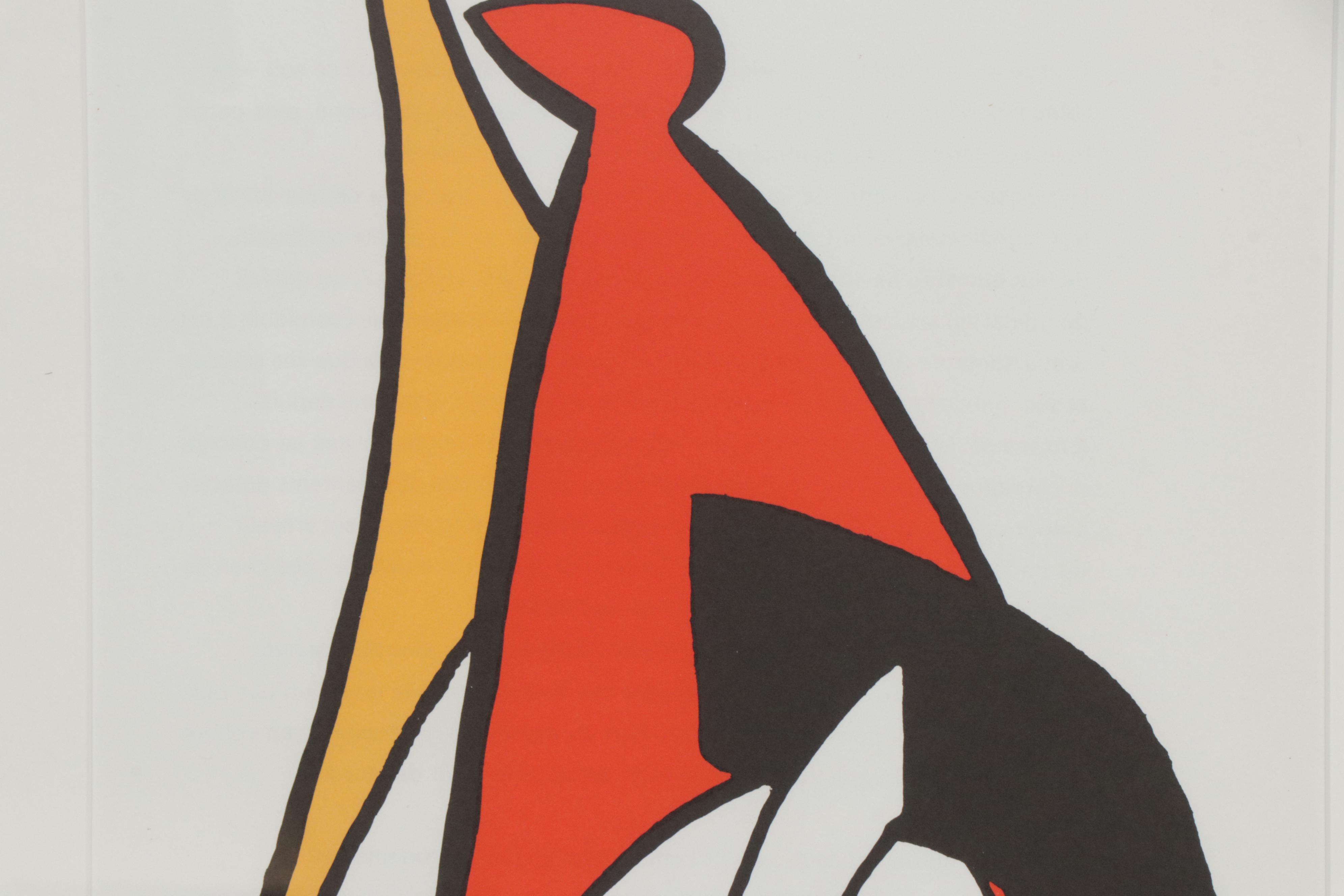 Alexander Calder Color Lithograph for "Derrière le Miroir"