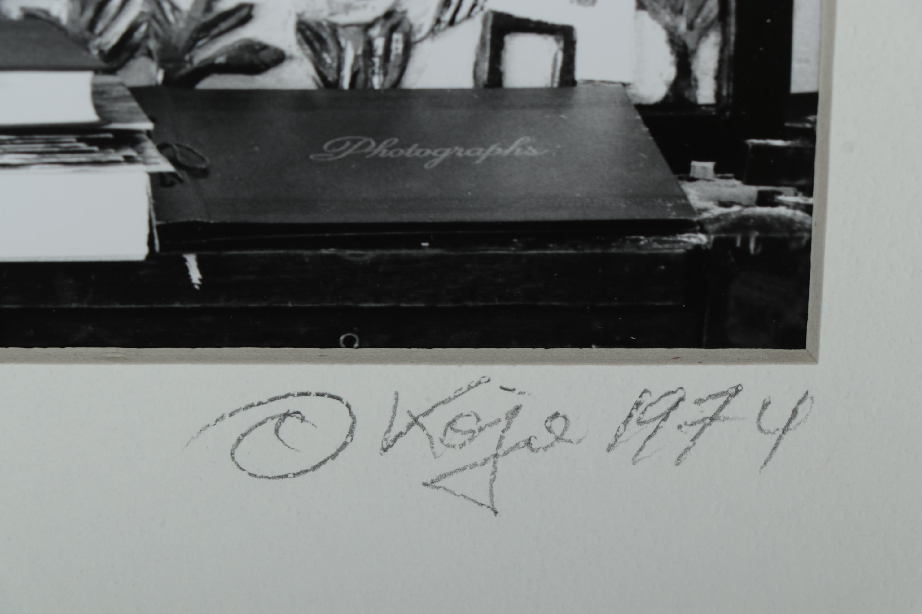 Kojo Kamau Silver Gelatin Photograph "Your Life"