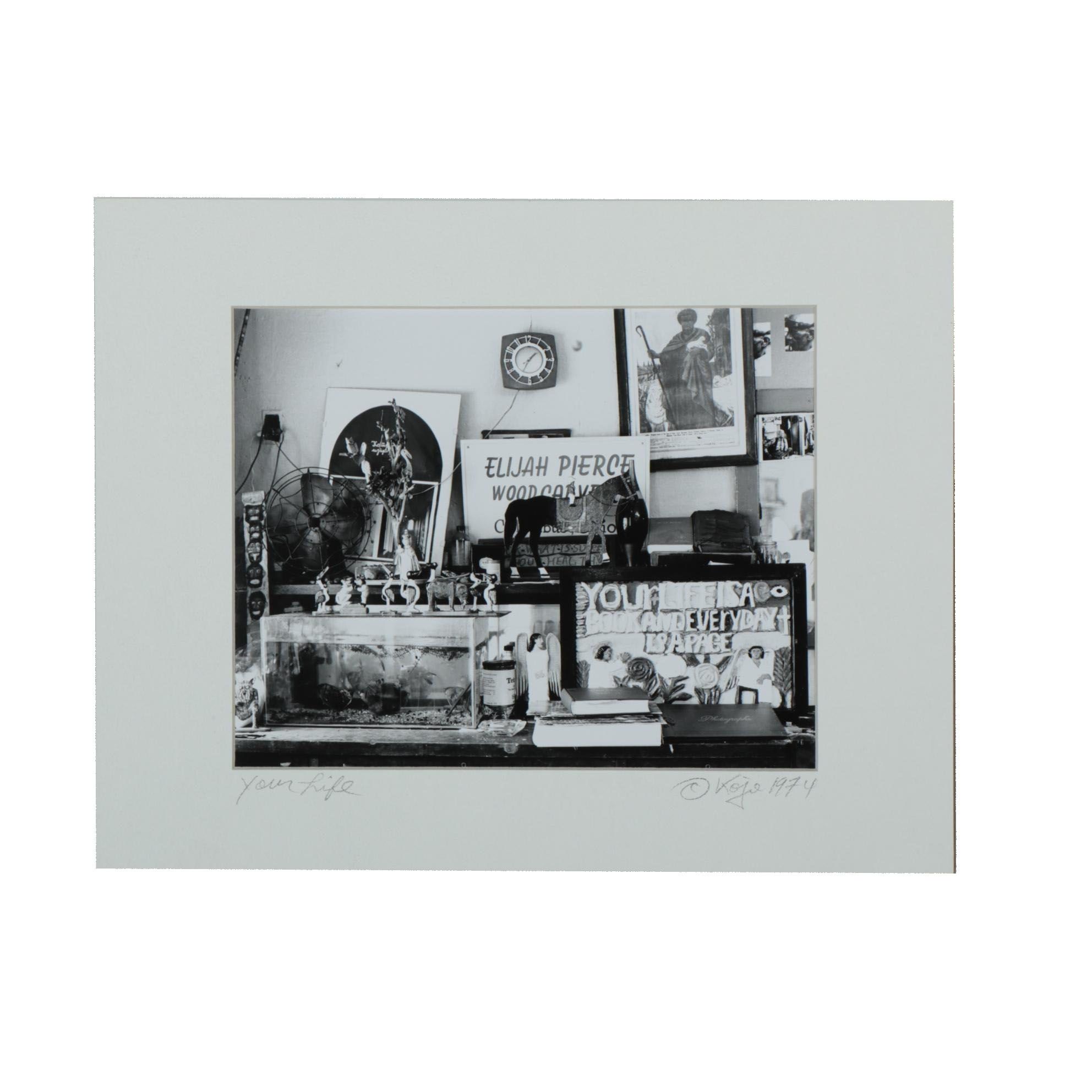 Kojo Kamau Silver Gelatin Photograph "Your Life"