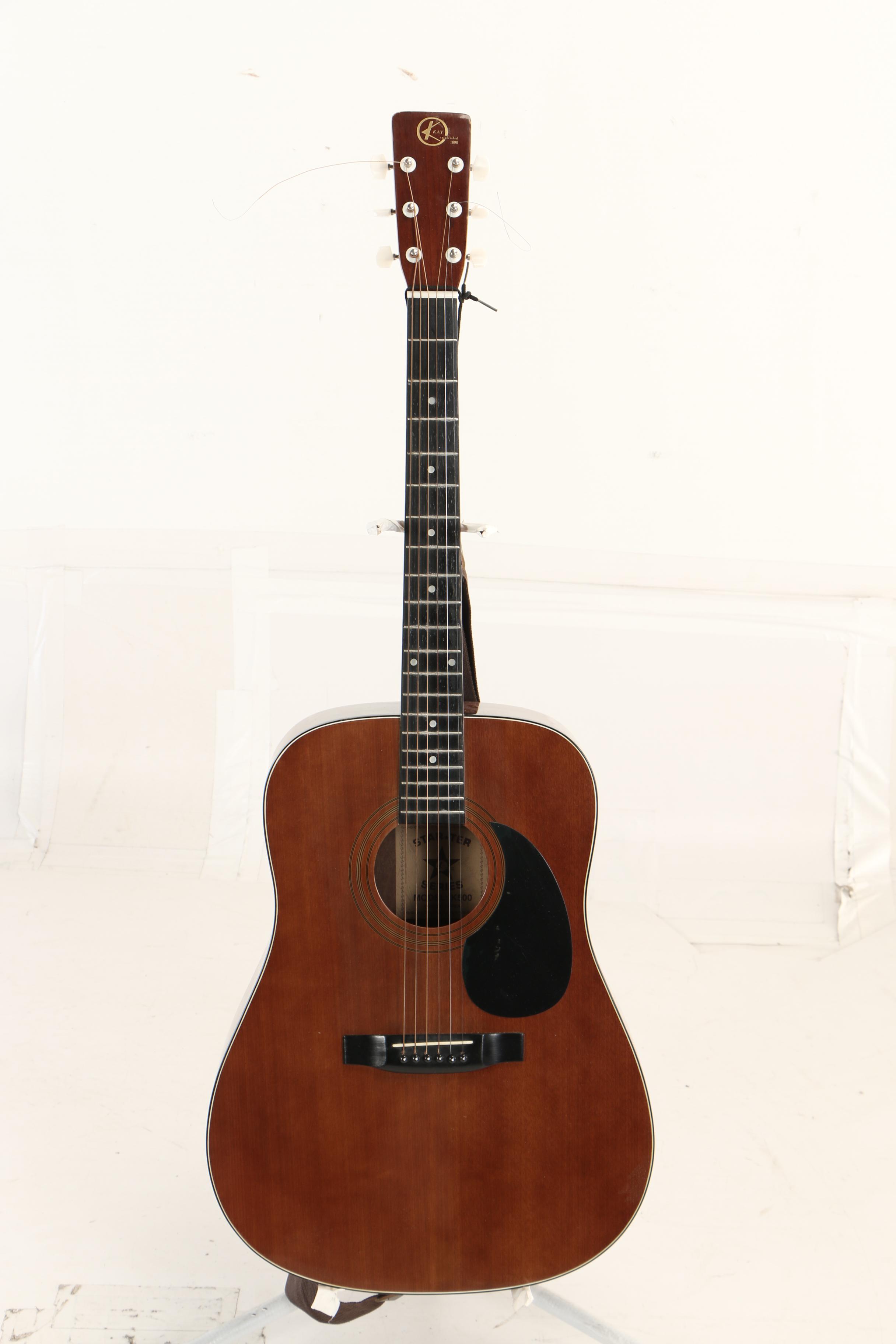 Kay Starter Star Series K500 Dreadnought Acoustic Guitar