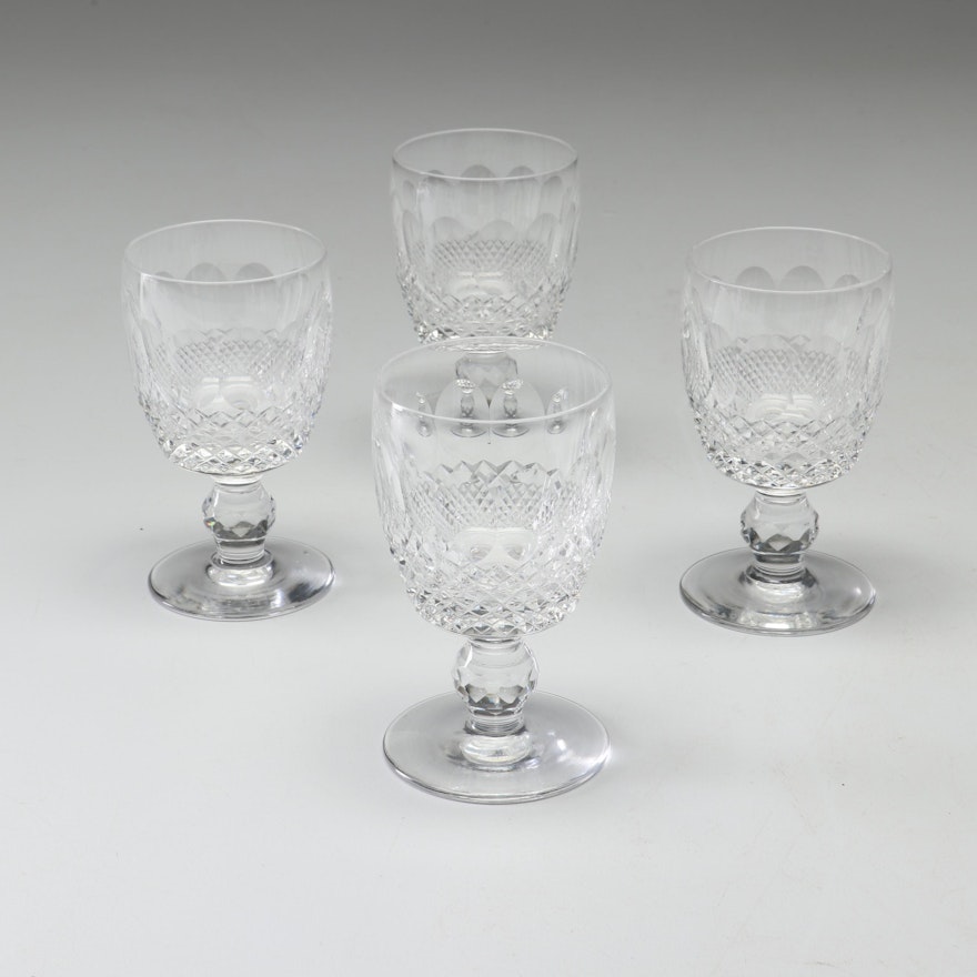 Waterford Crystal "Colleen" Claret Wine Glasses