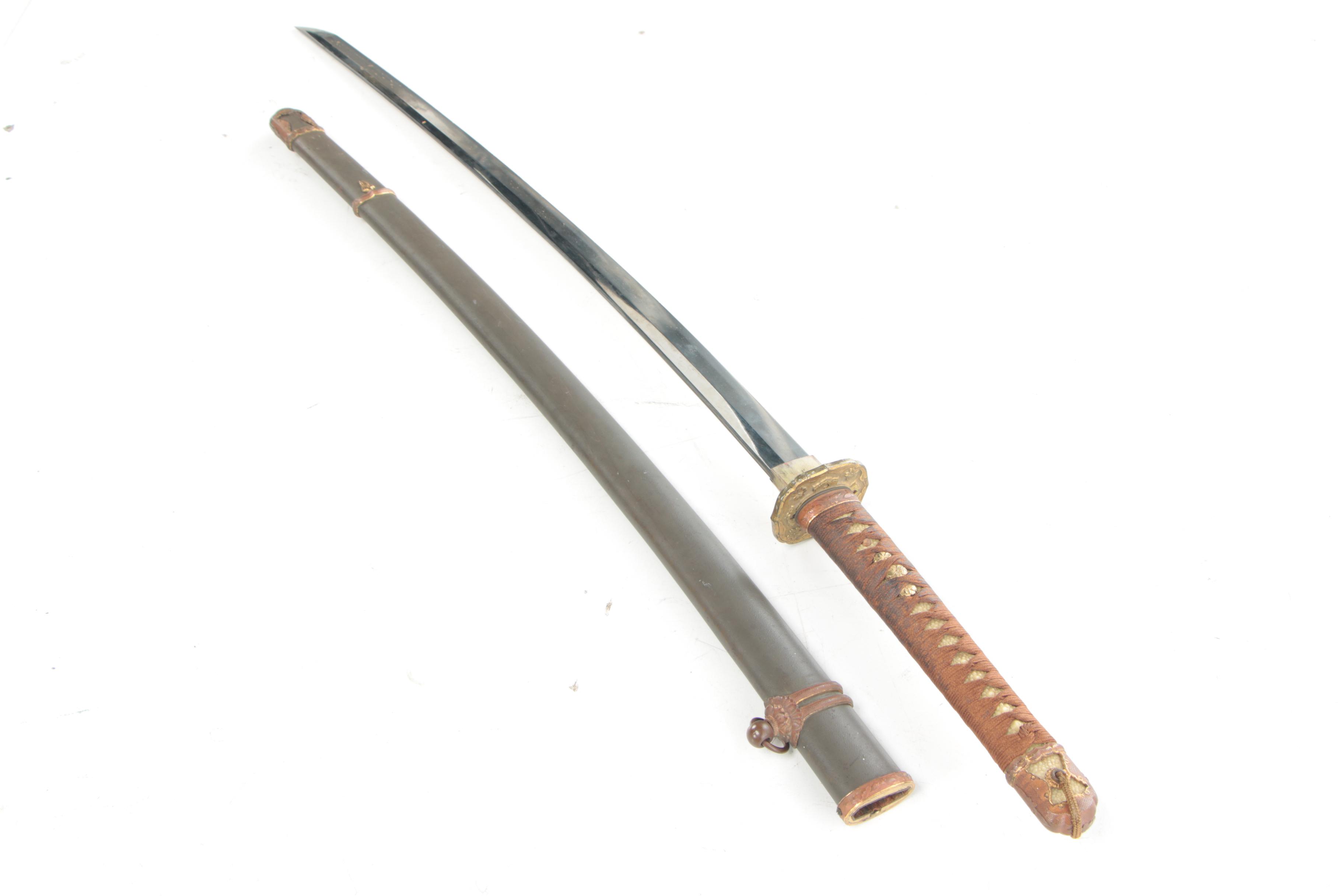 WWII Shin-Guntō Japanese Officer's Sword, Circa 1940
