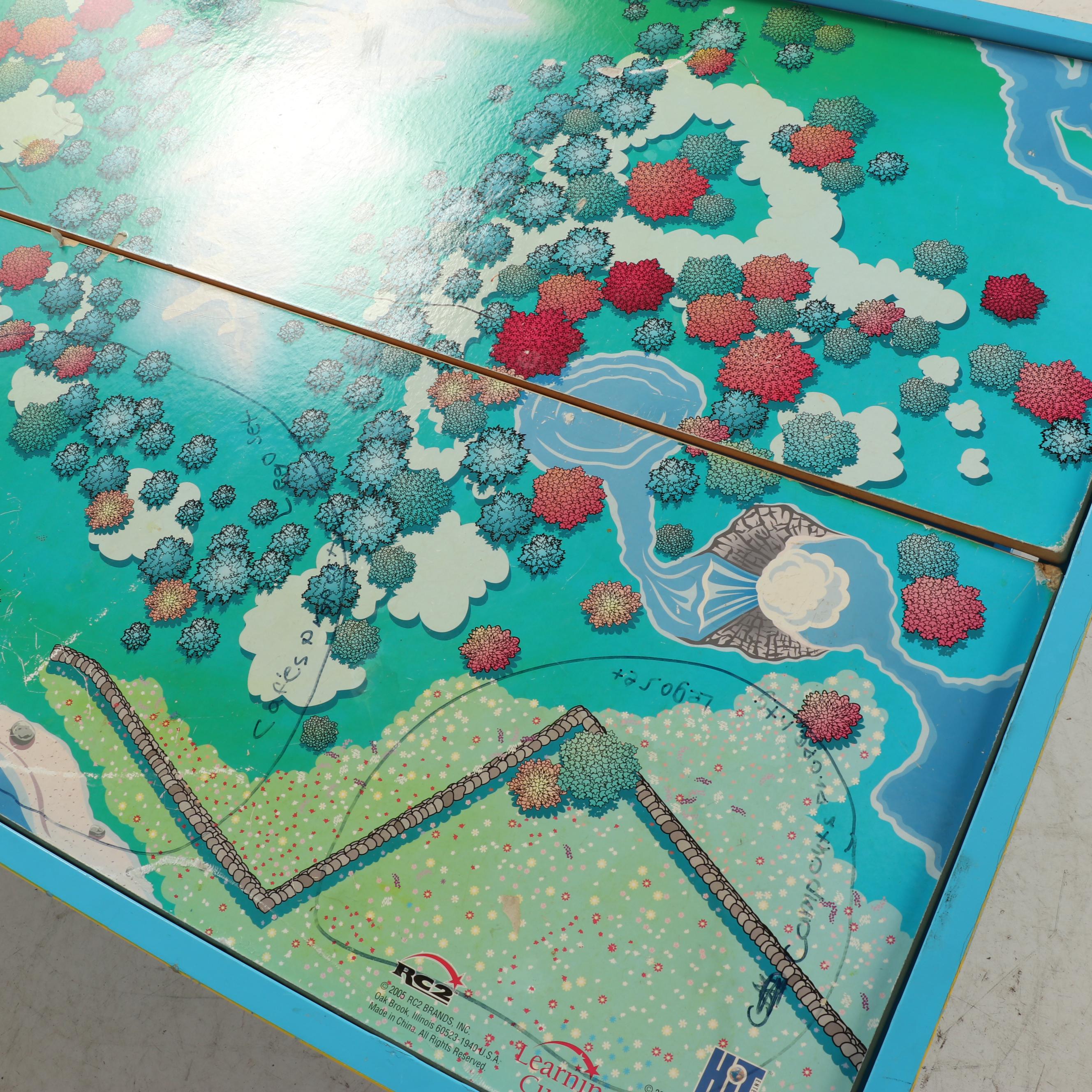 Thomas The Train Themed Children's Table with Storage Bins