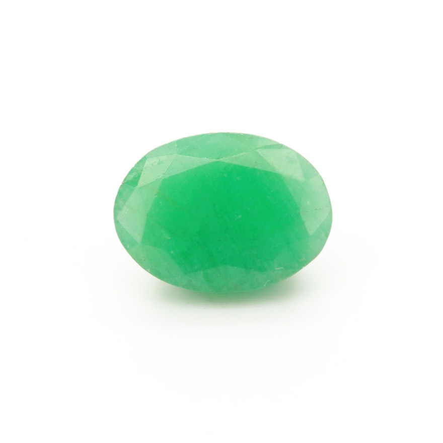 Loose 2.03 CT Emerald Gemstone