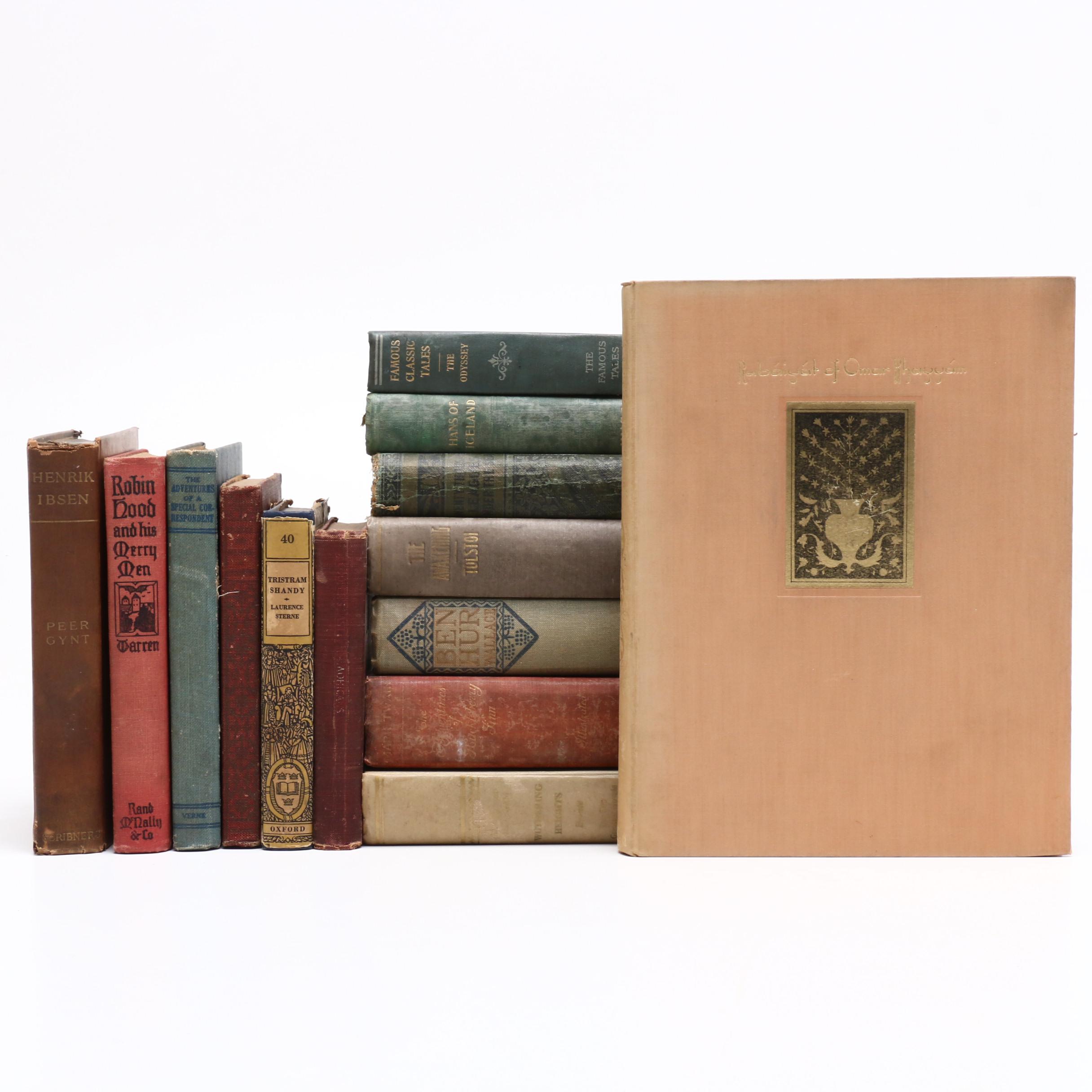 Classical Literature with Willy Pogány Illustrated "Rubáiyát of Omar Khayyám"