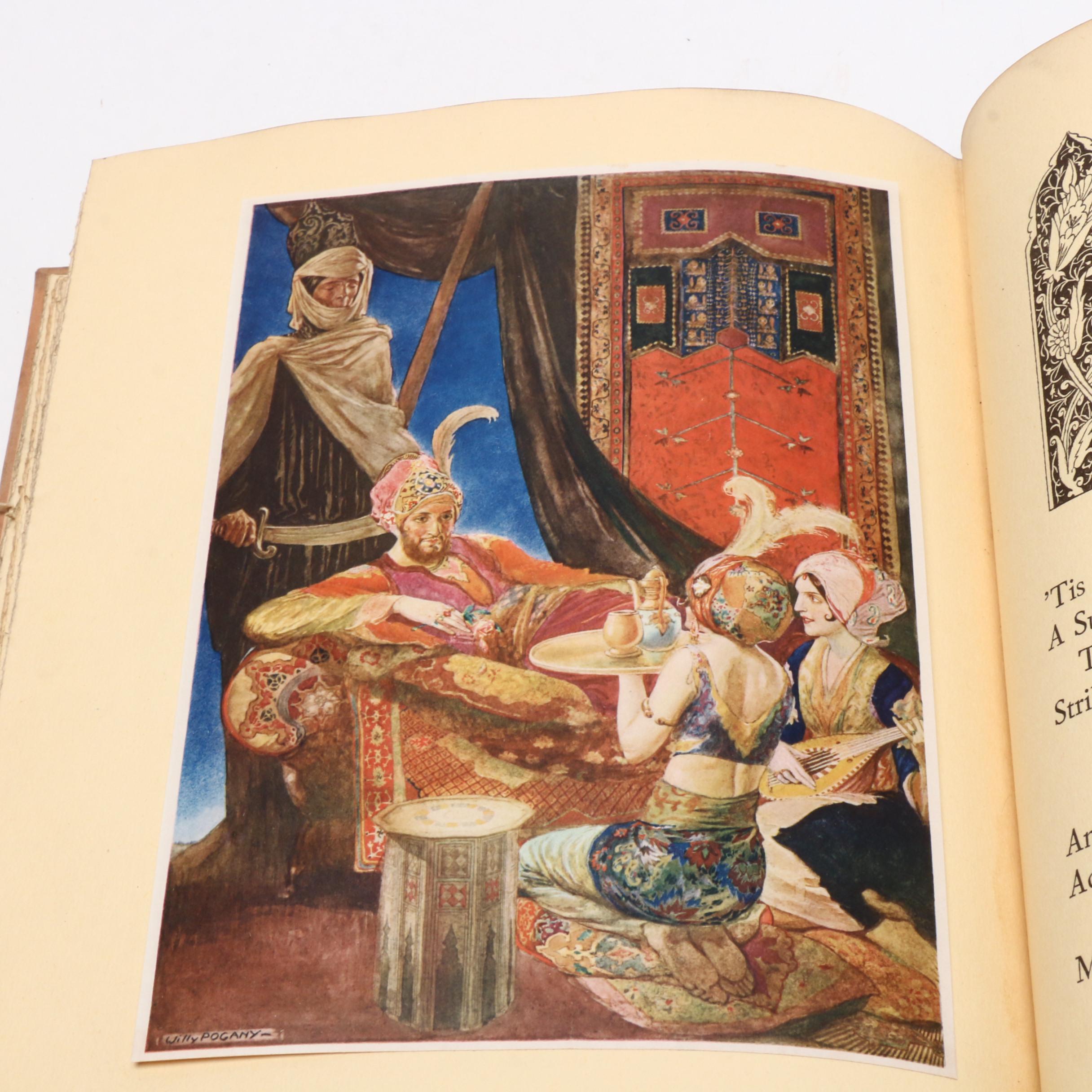 Classical Literature with Willy Pogány Illustrated "Rubáiyát of Omar Khayyám"