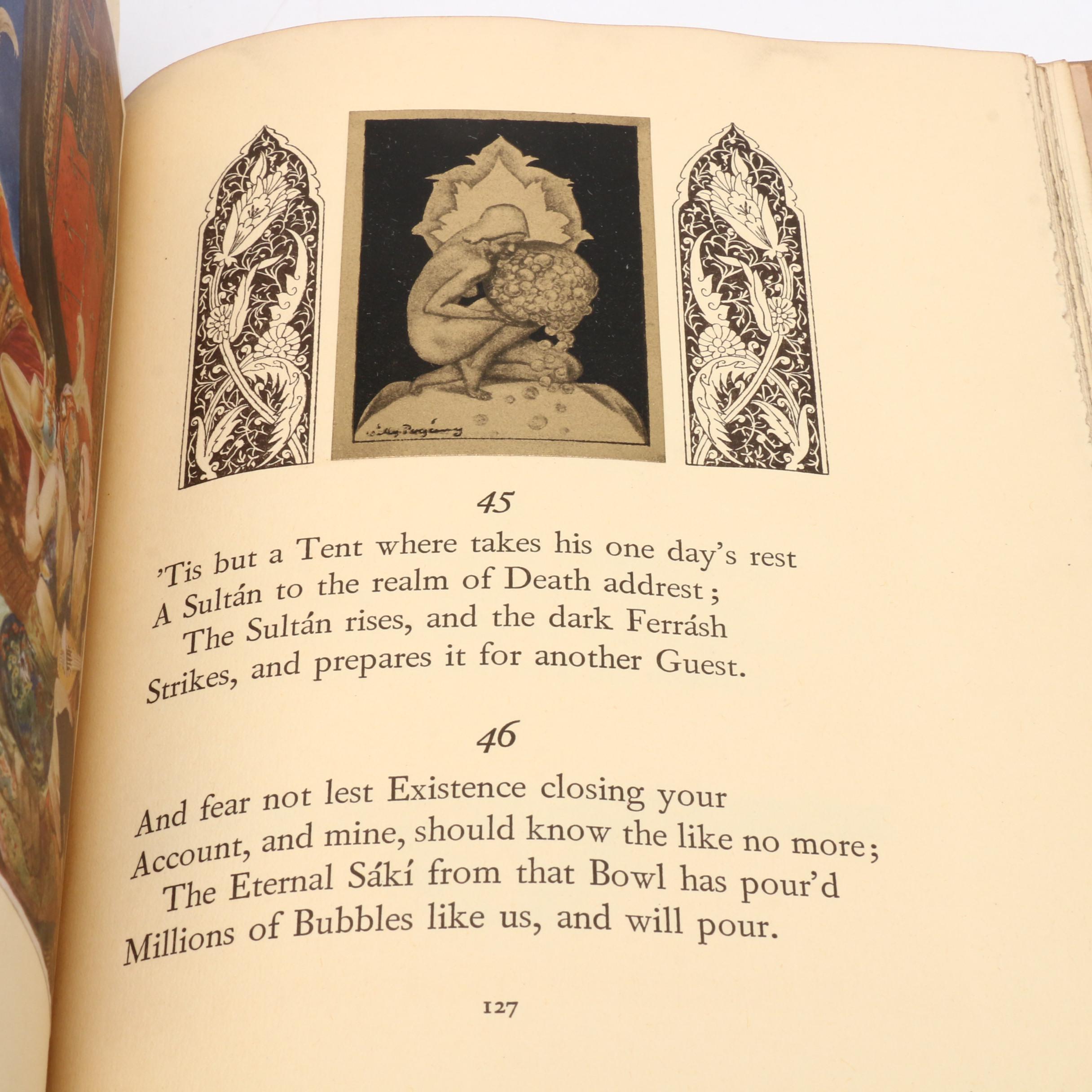 Classical Literature with Willy Pogány Illustrated "Rubáiyát of Omar Khayyám"