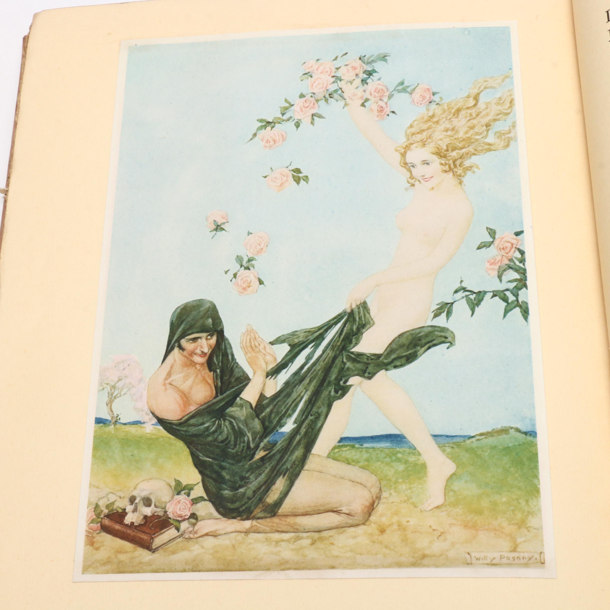 Classical Literature with Willy Pogány Illustrated "Rubáiyát of Omar Khayyám"