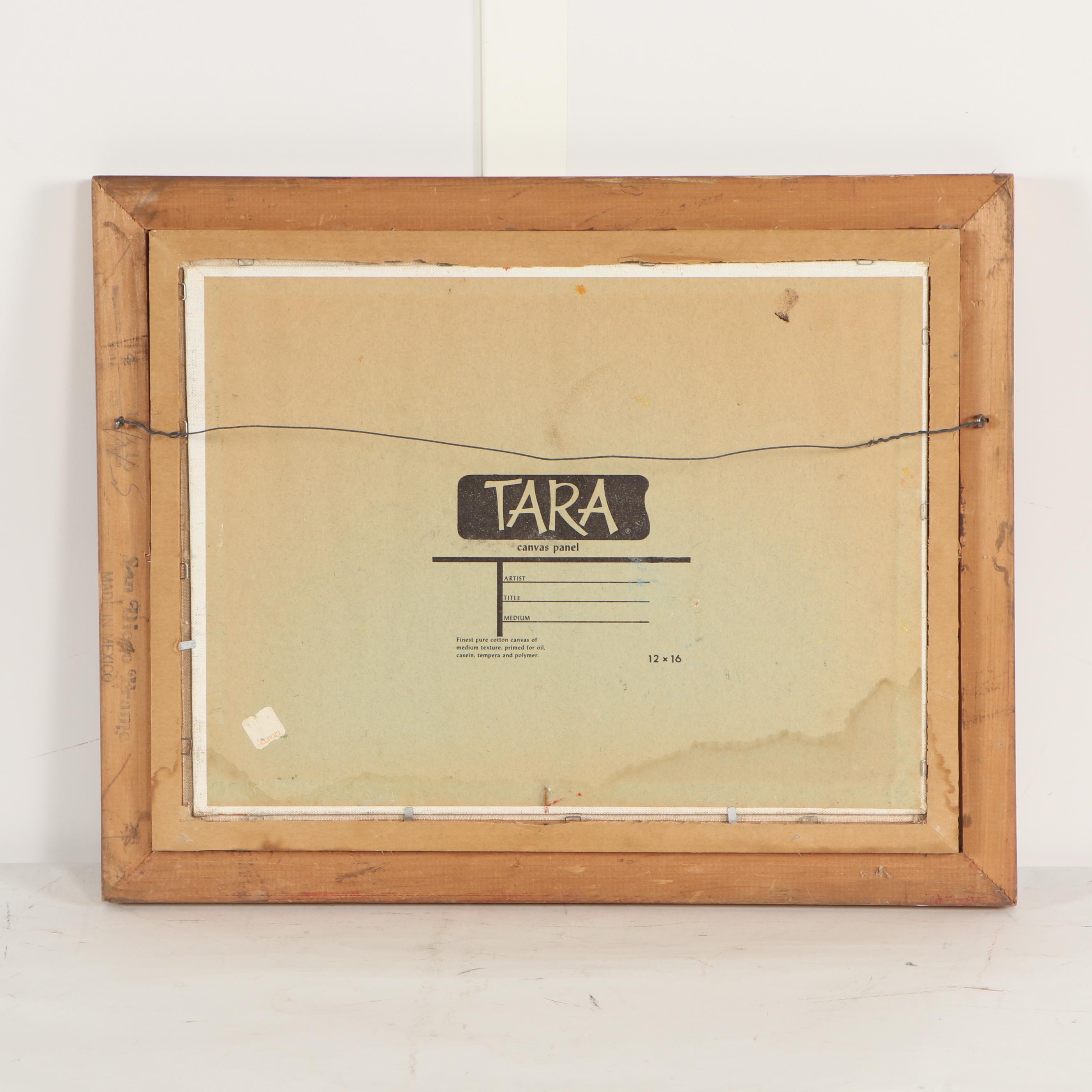 Winter Landscape Oil Painting