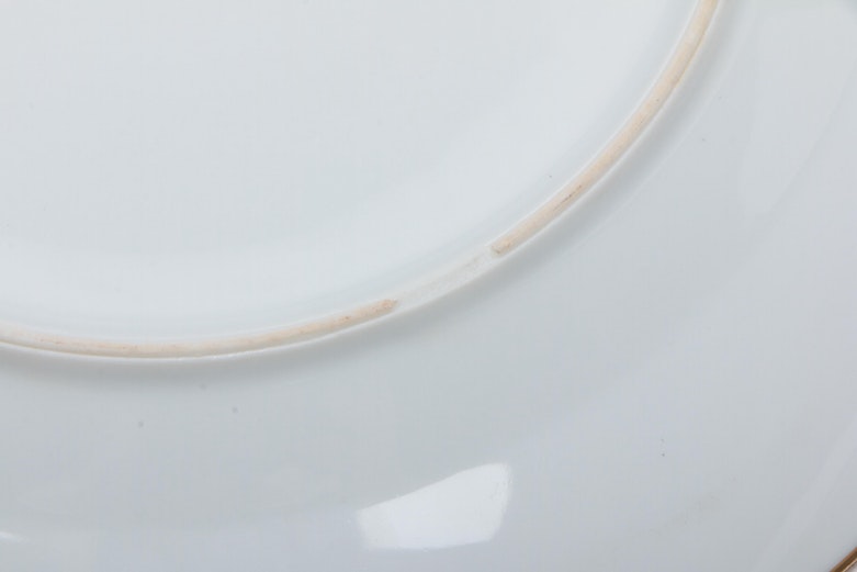 Chinese Porcelain Set of Dishes, Hand Painted