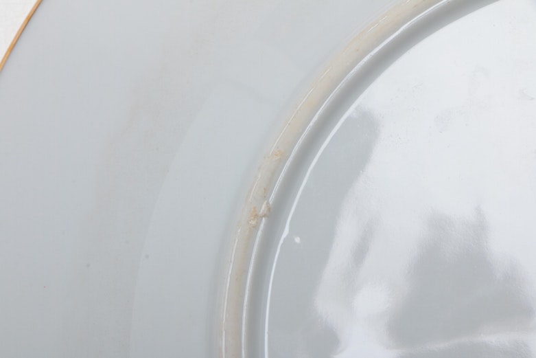 Chinese Porcelain Set of Dishes, Hand Painted