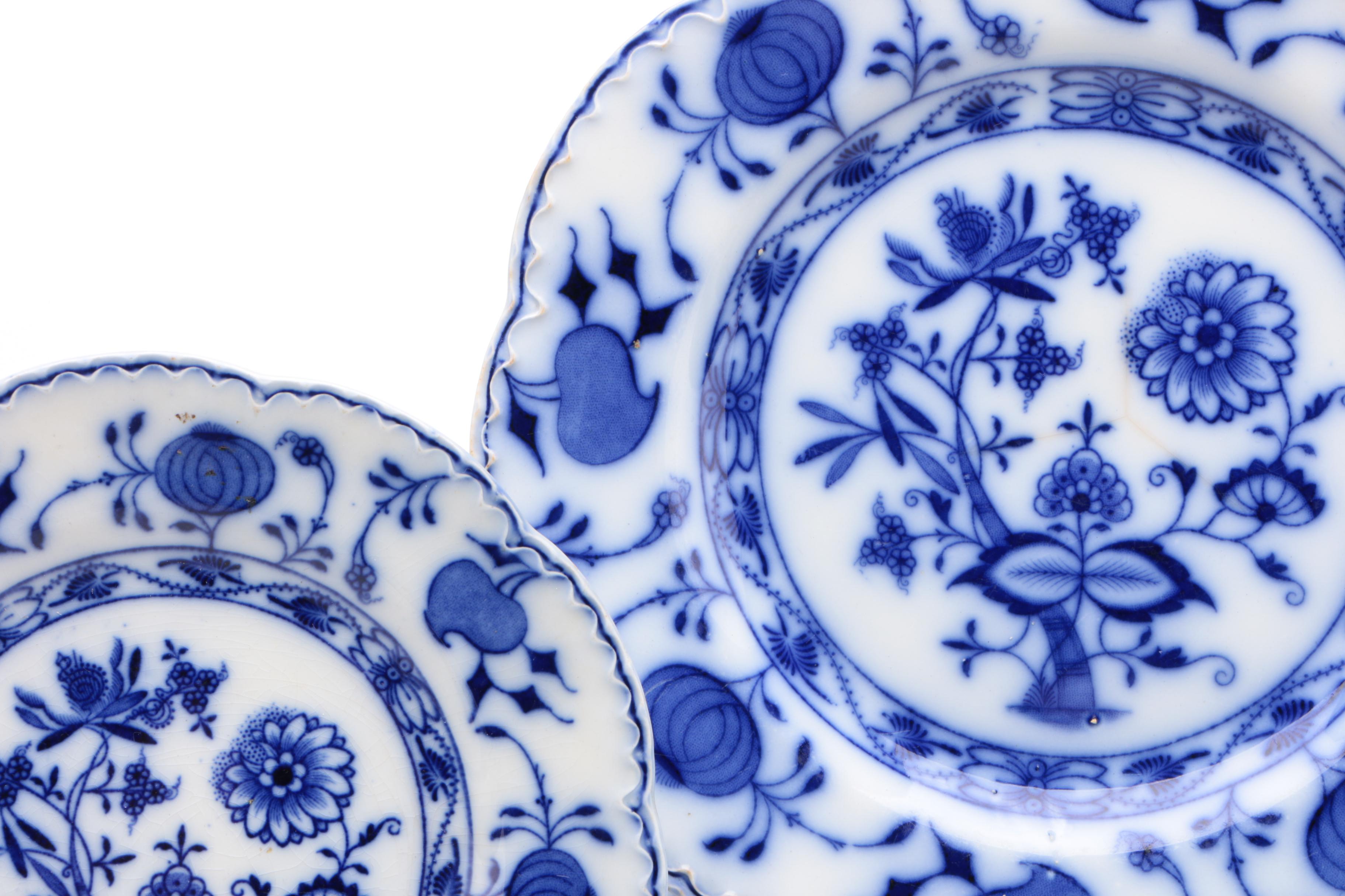 Johnson Brothers "Holland" Flow Blue Porcelain Dinnerware and More