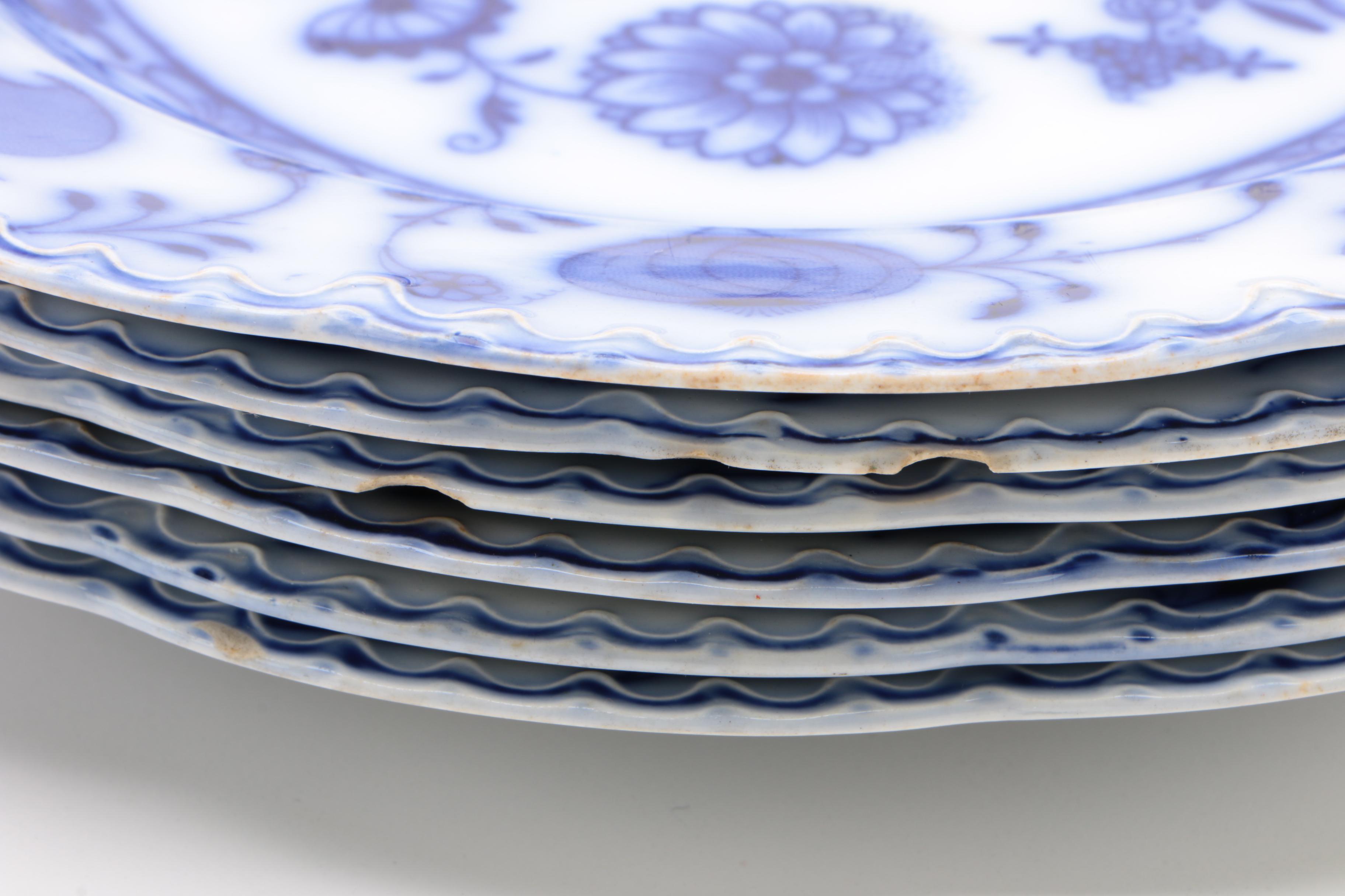 Johnson Brothers "Holland" Flow Blue Porcelain Dinnerware and More