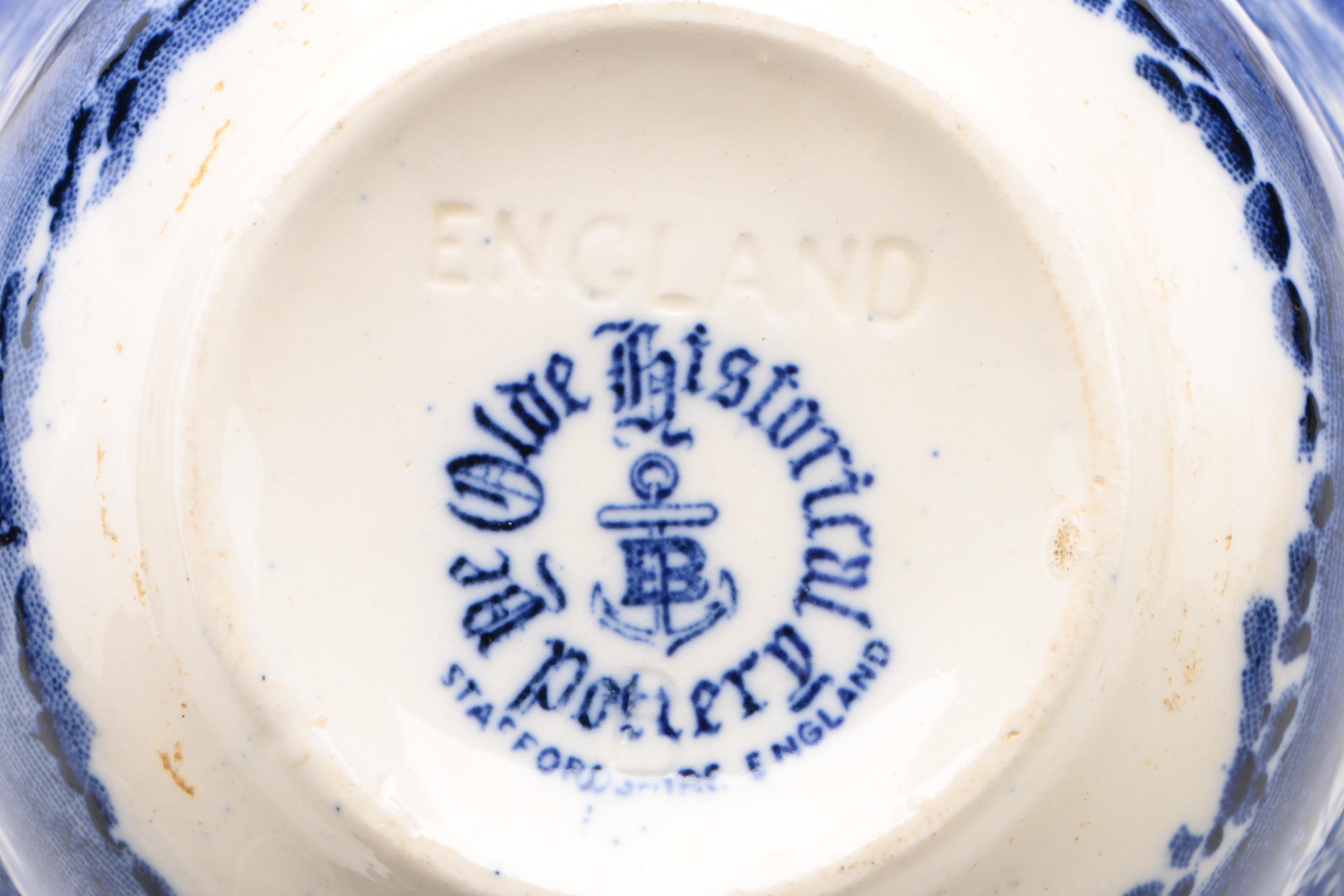 Johnson Brothers "Holland" Flow Blue Porcelain Dinnerware and More