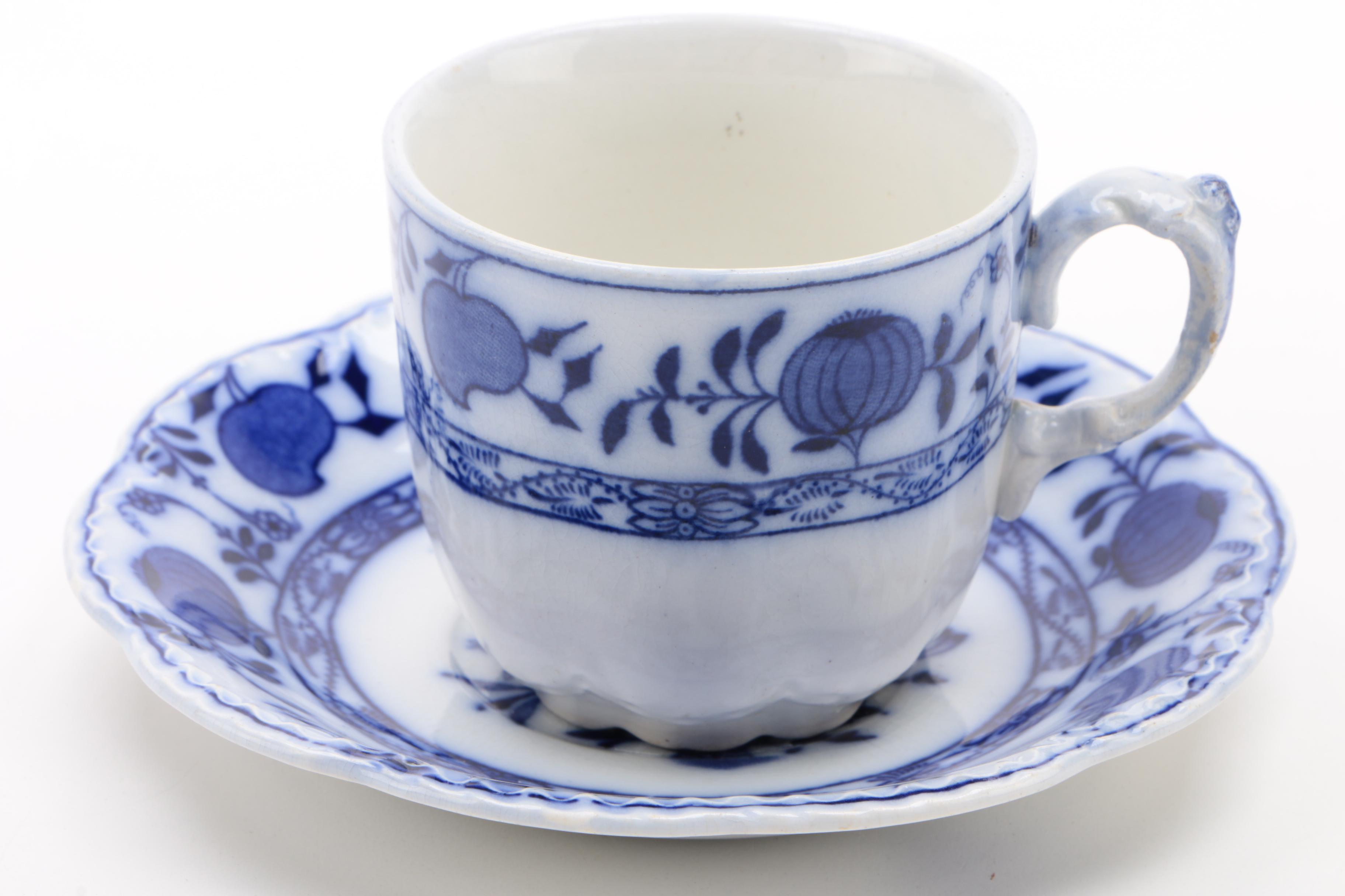 Johnson Brothers "Holland" Flow Blue Porcelain Dinnerware and More