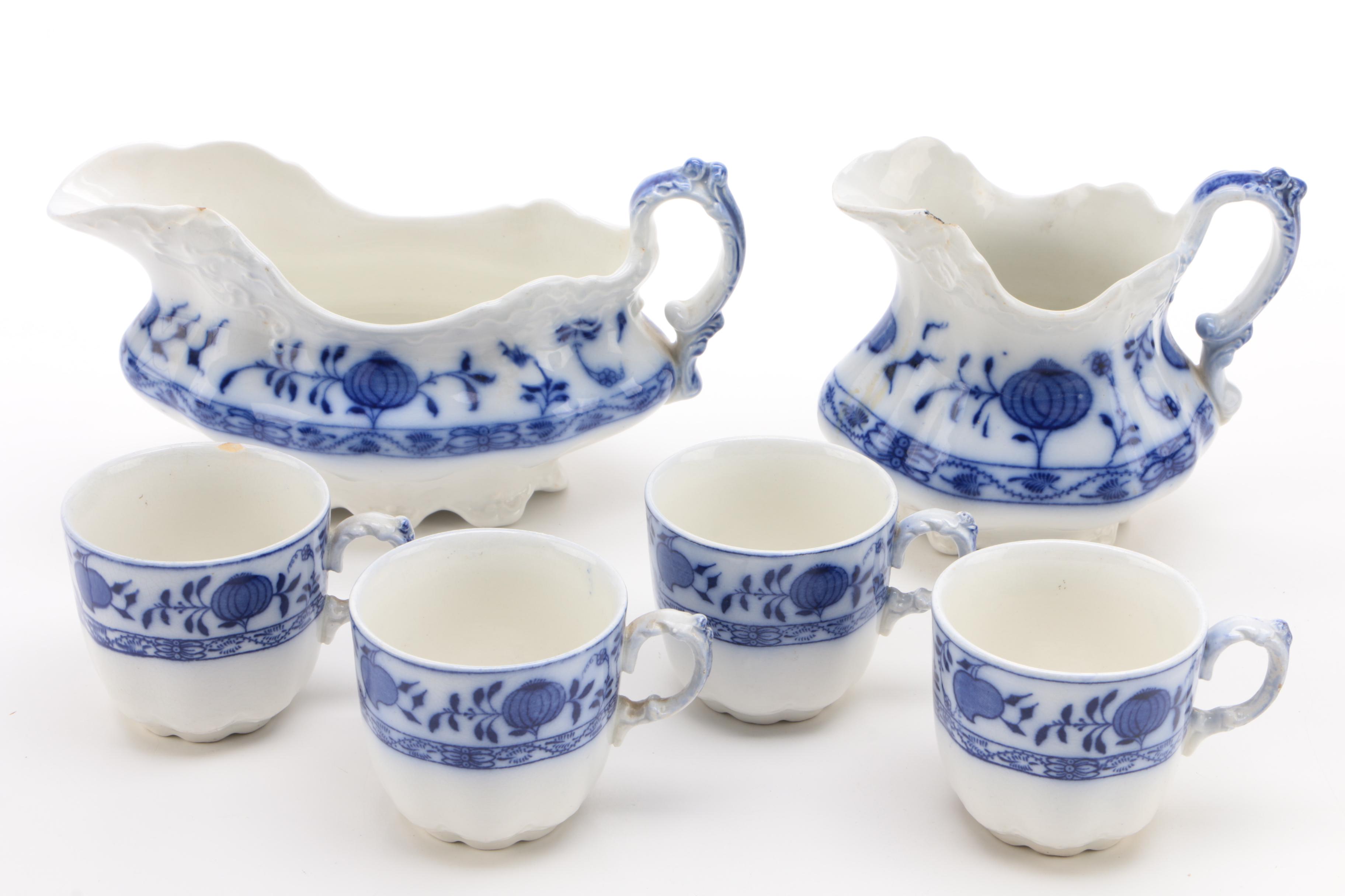 Johnson Brothers "Holland" Flow Blue Porcelain Dinnerware and More