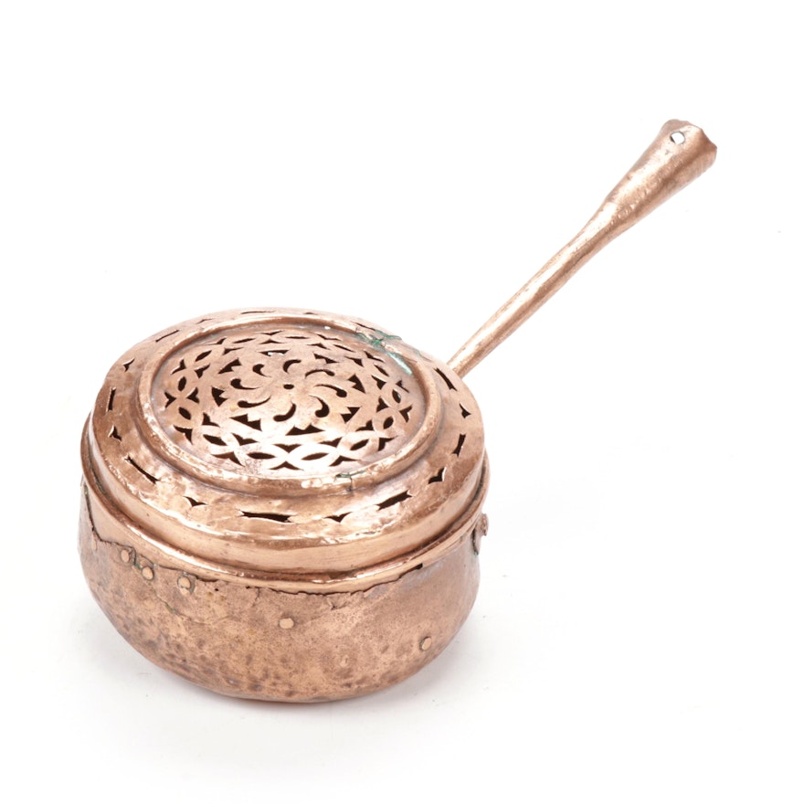 Solid Copper Chestnut Roaster