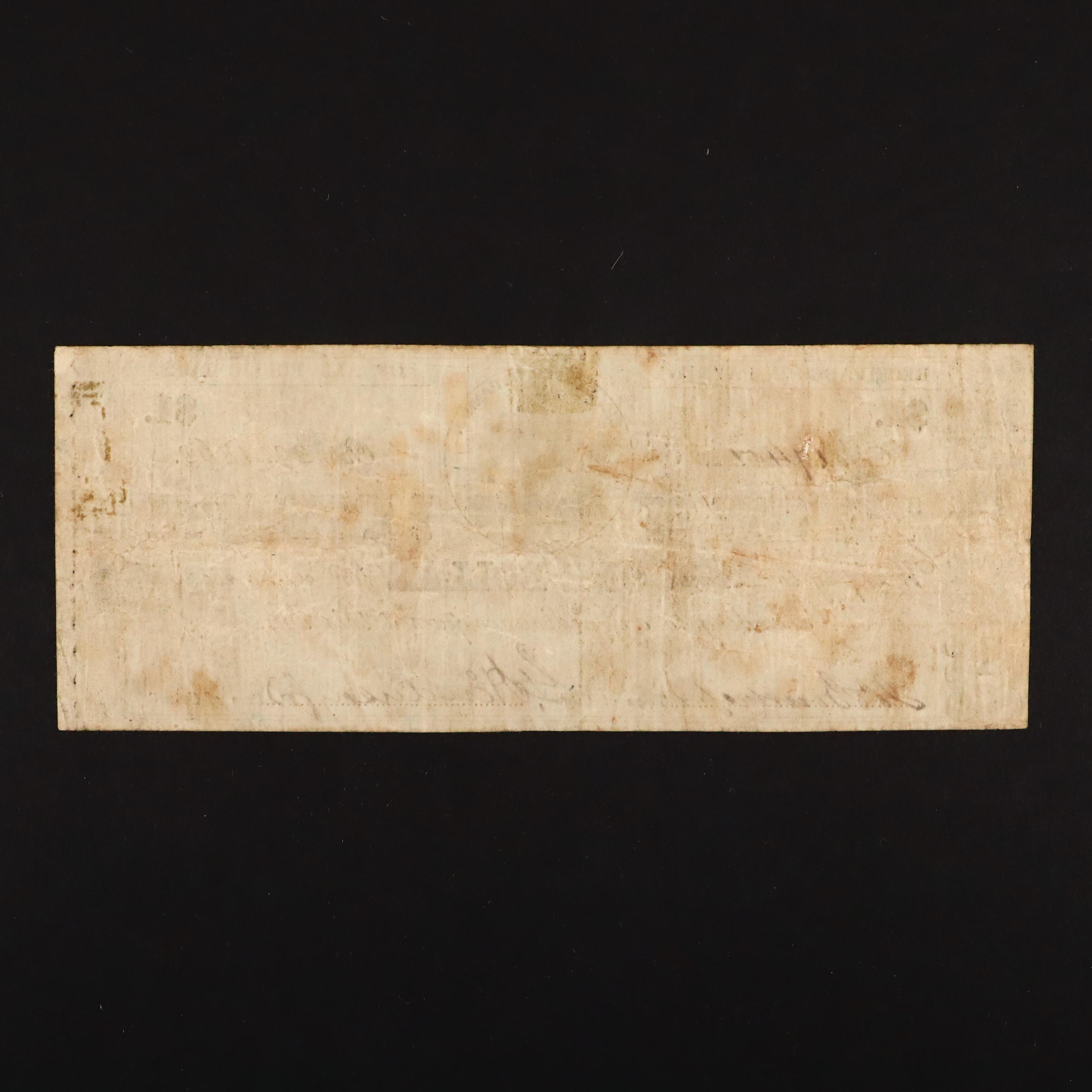 Seven Different Circa 1860 Obsolete Currency Notes